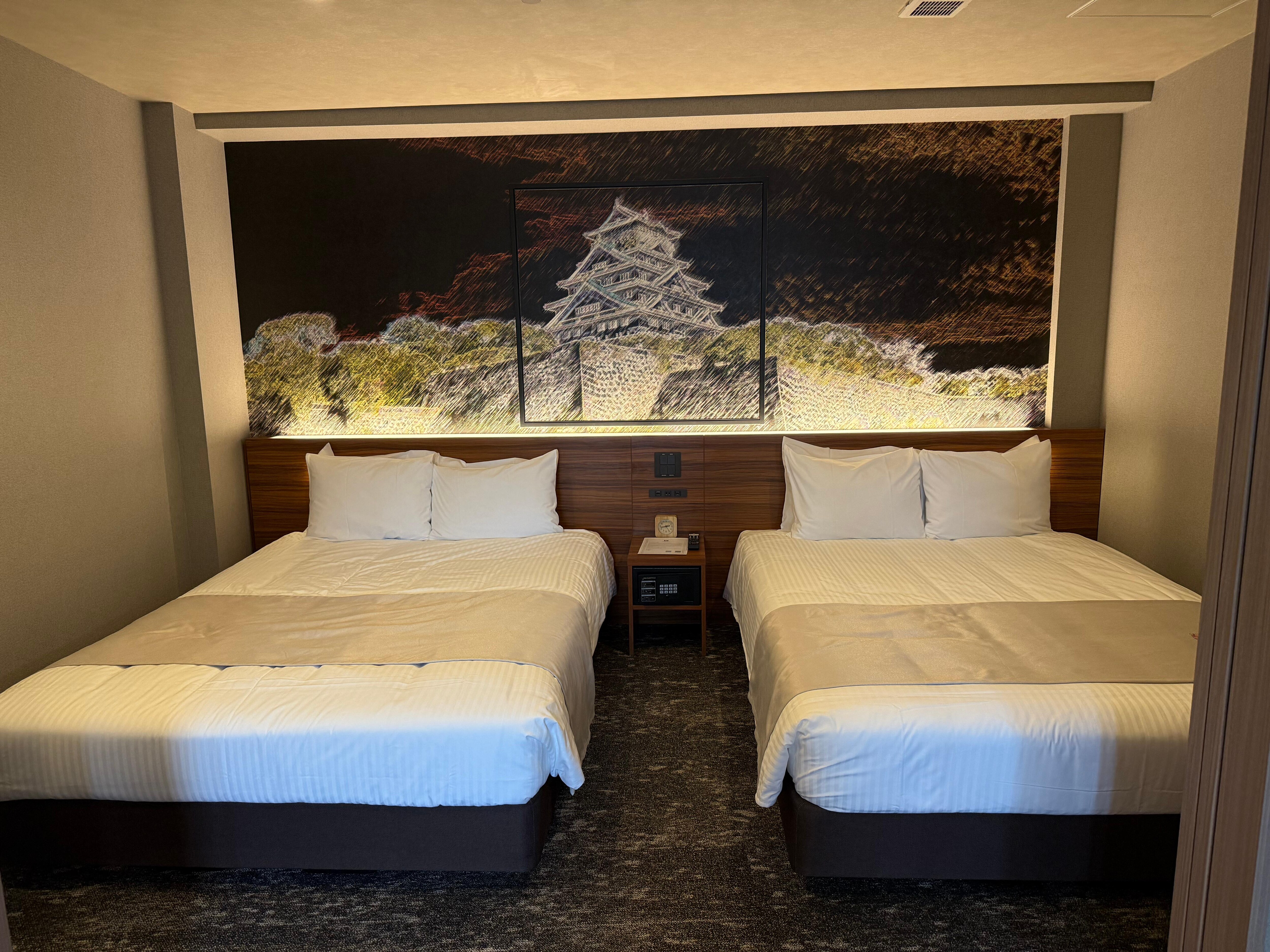 Bedroom area- there is also a spacious living area and kitchen