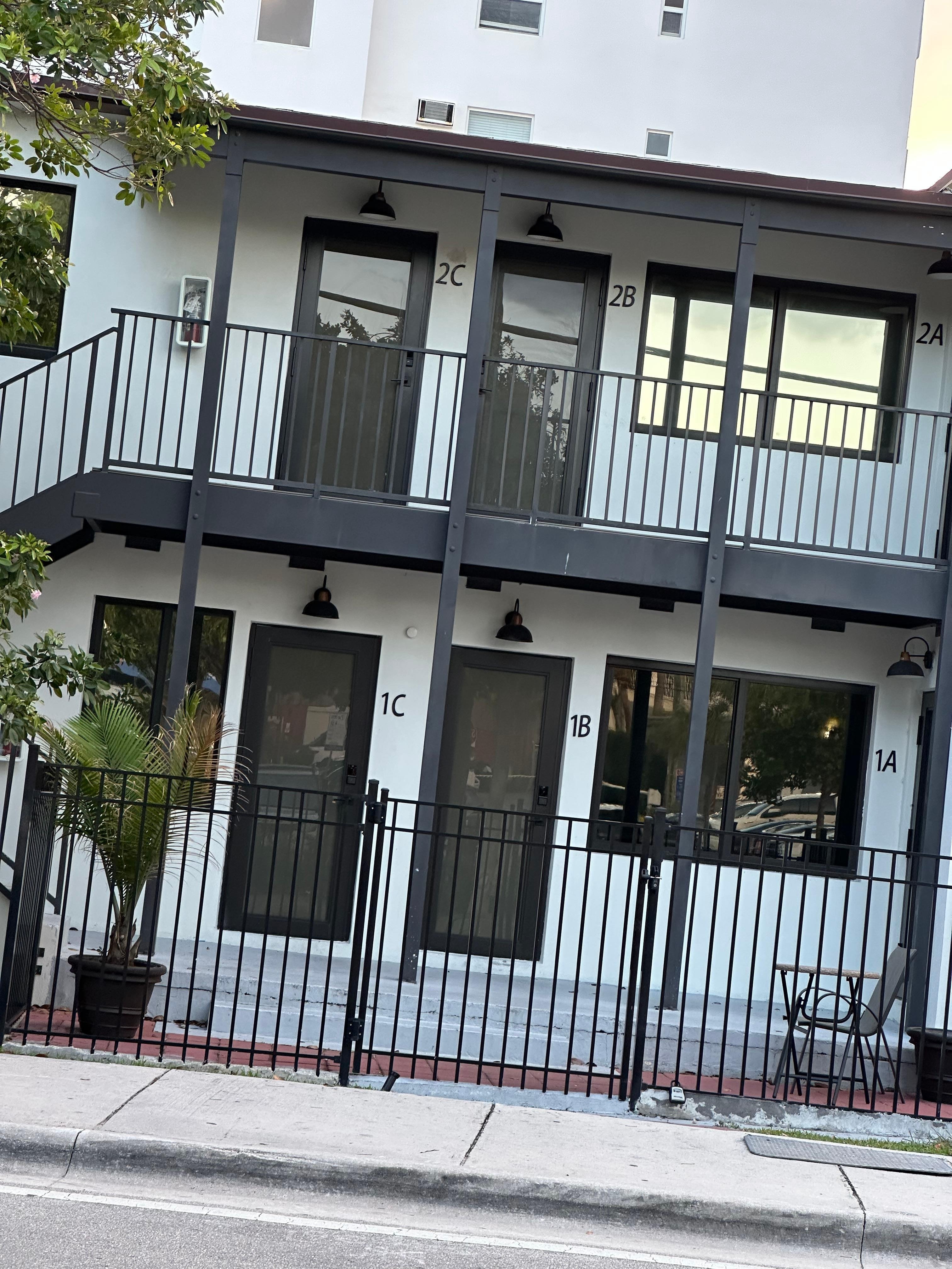 Front entrance to property 