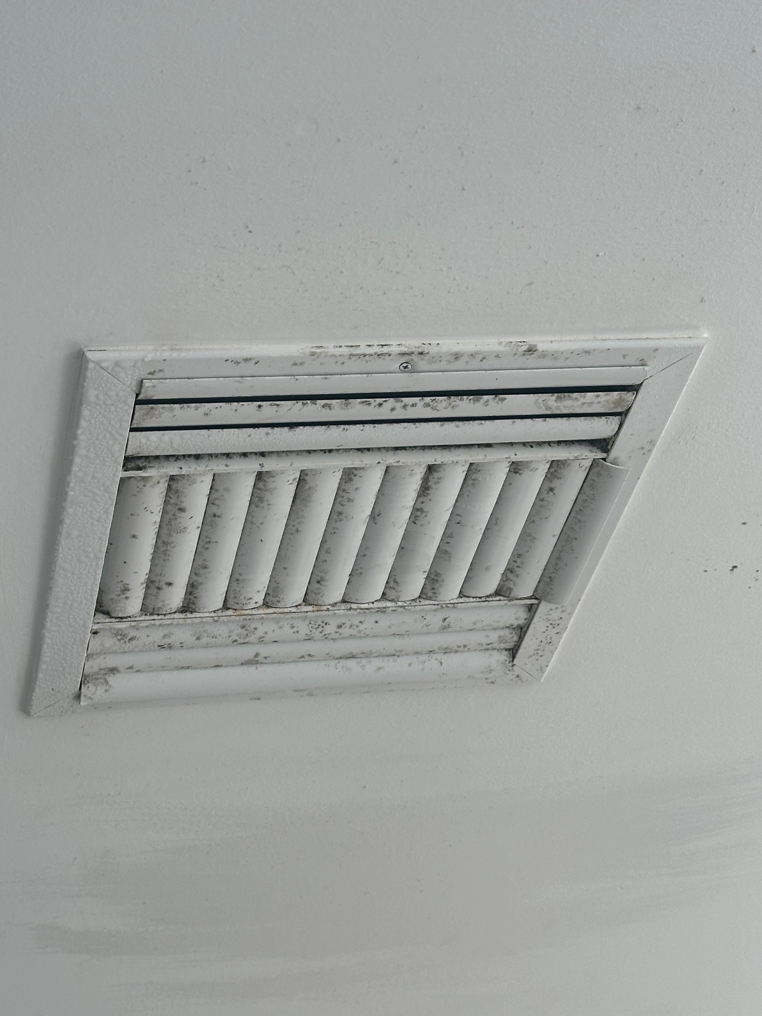 Vent above our bed