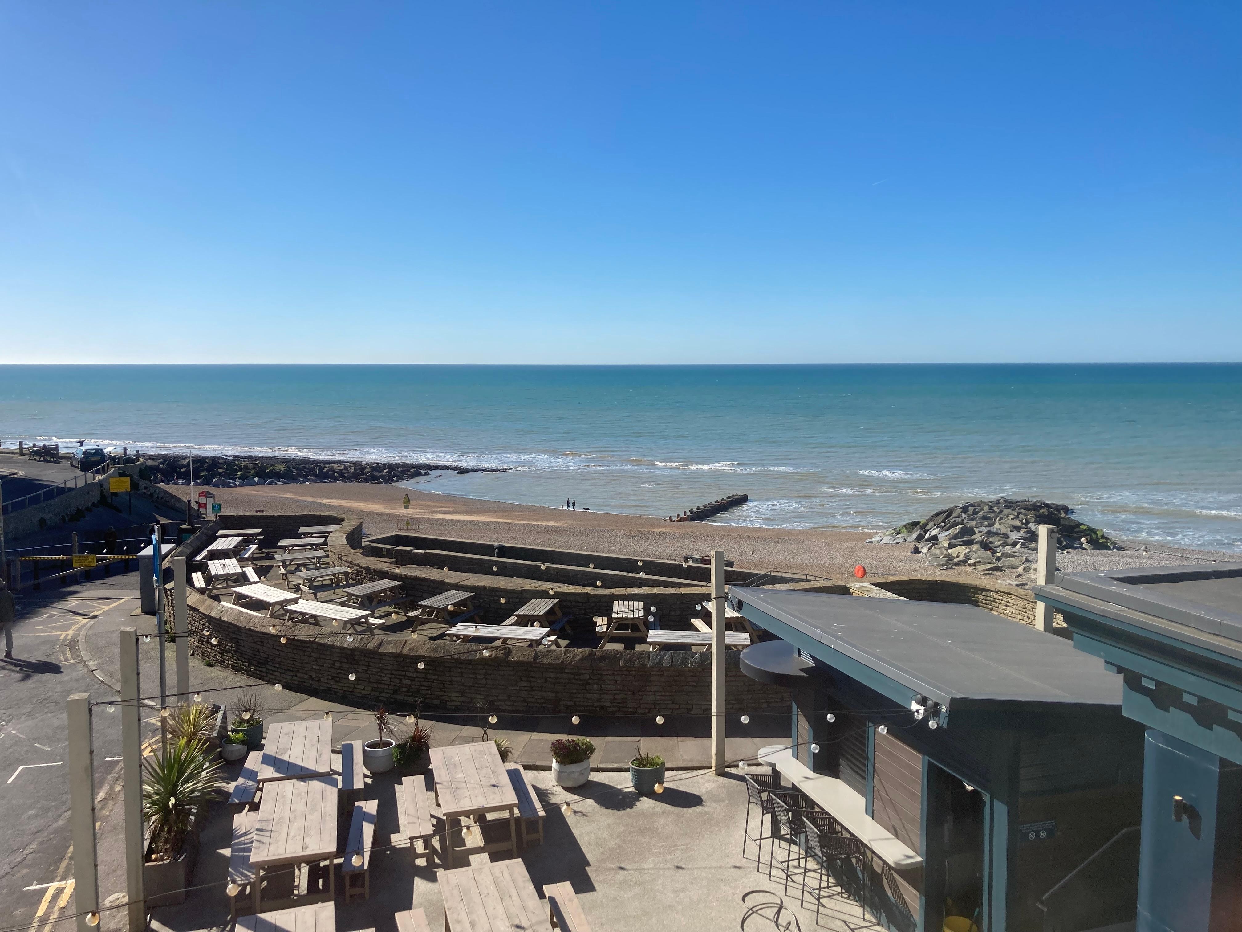 View from the room window.