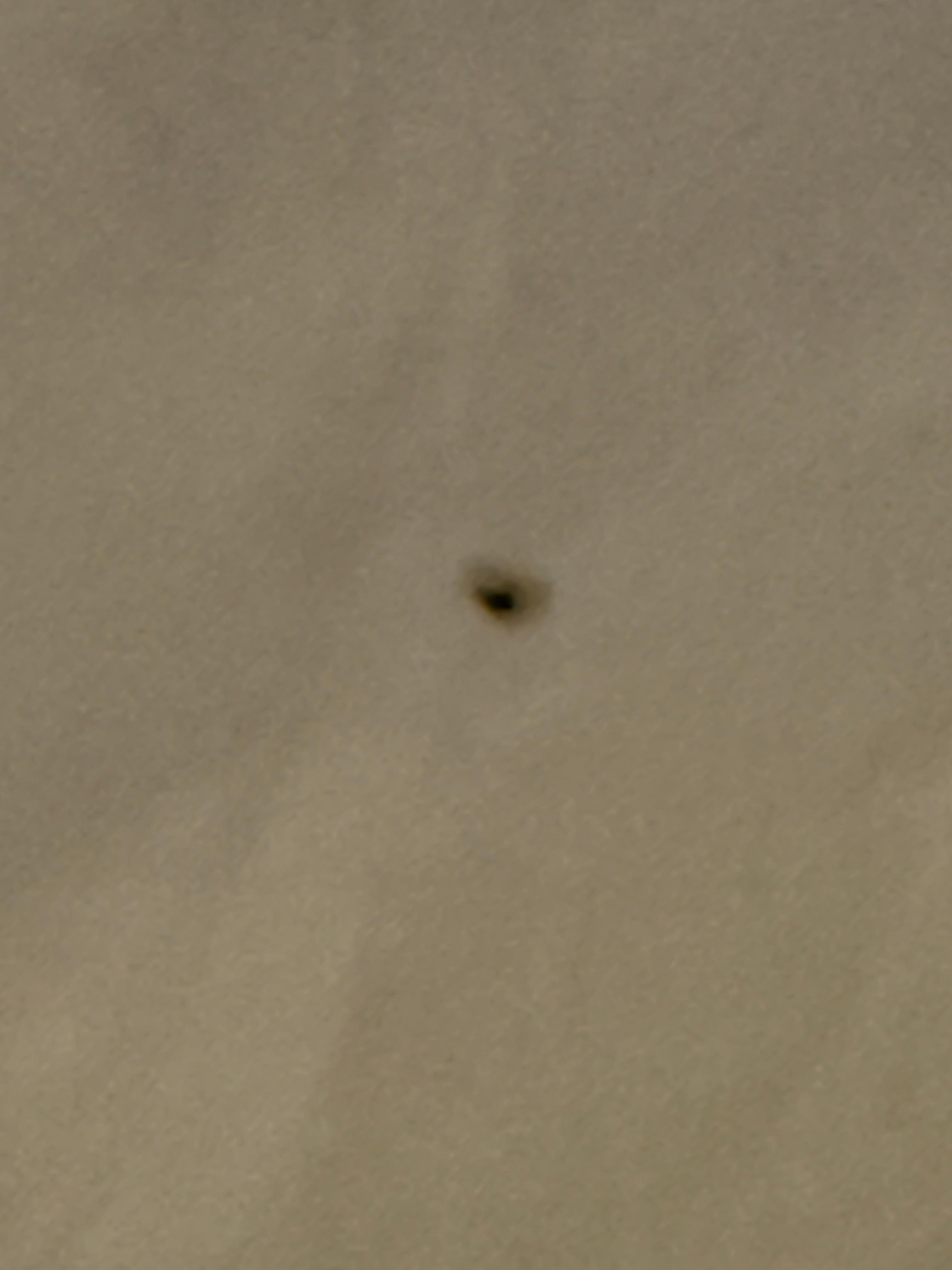 Bloody snot on the pillows and sheets. 