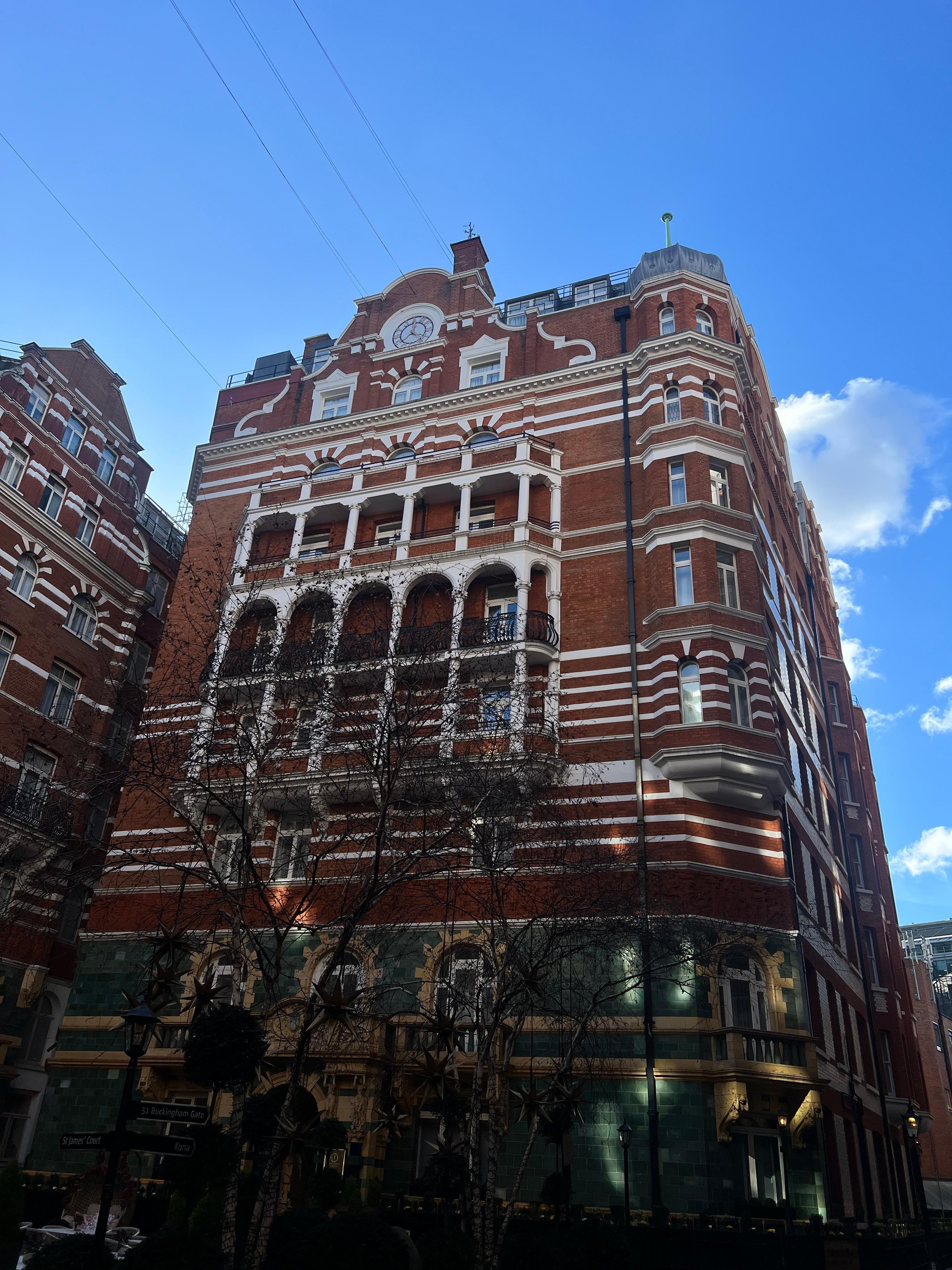 The building we stayed in