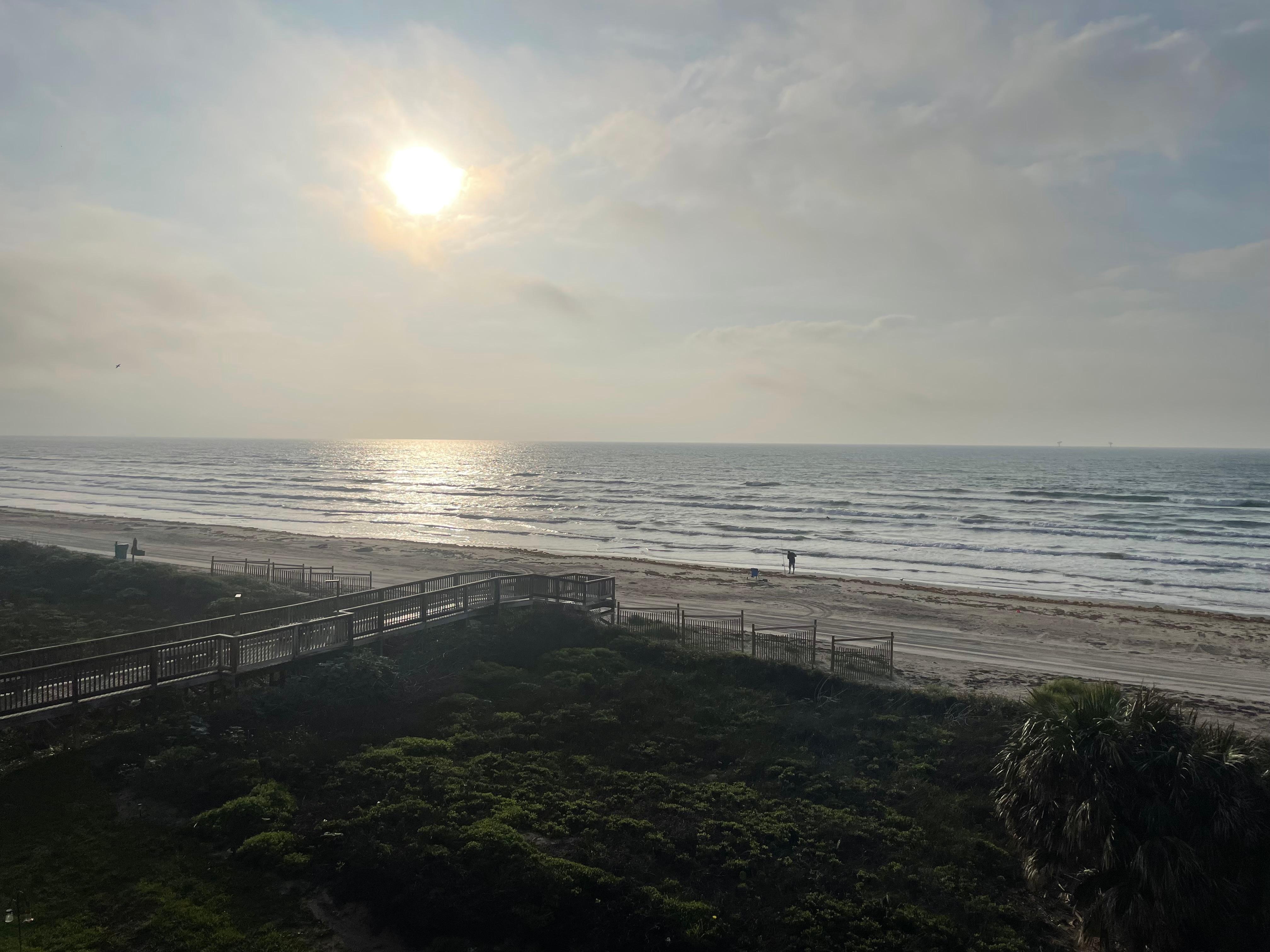 View from the balcony 