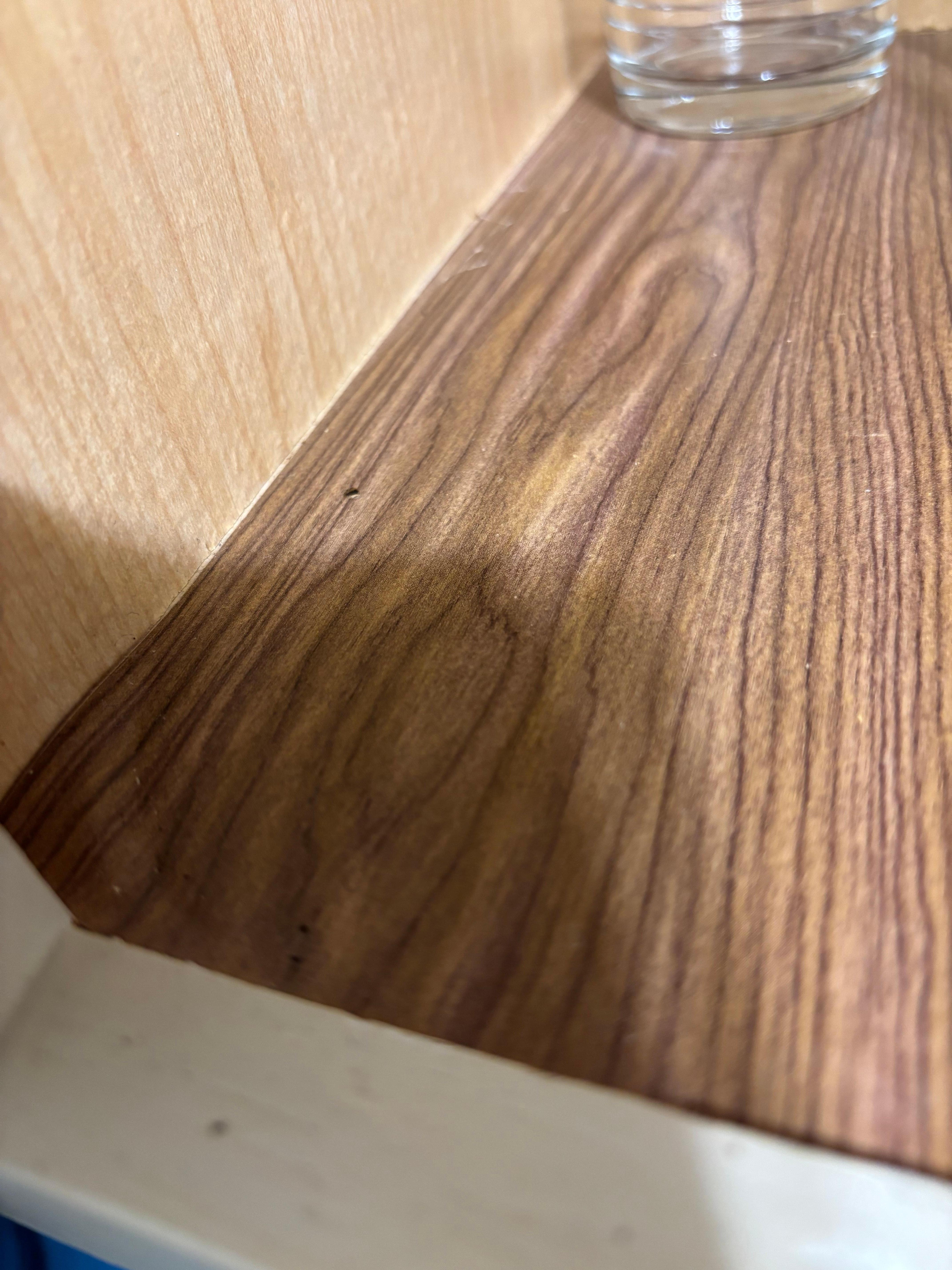 Little specs of roach poop in the cabinets