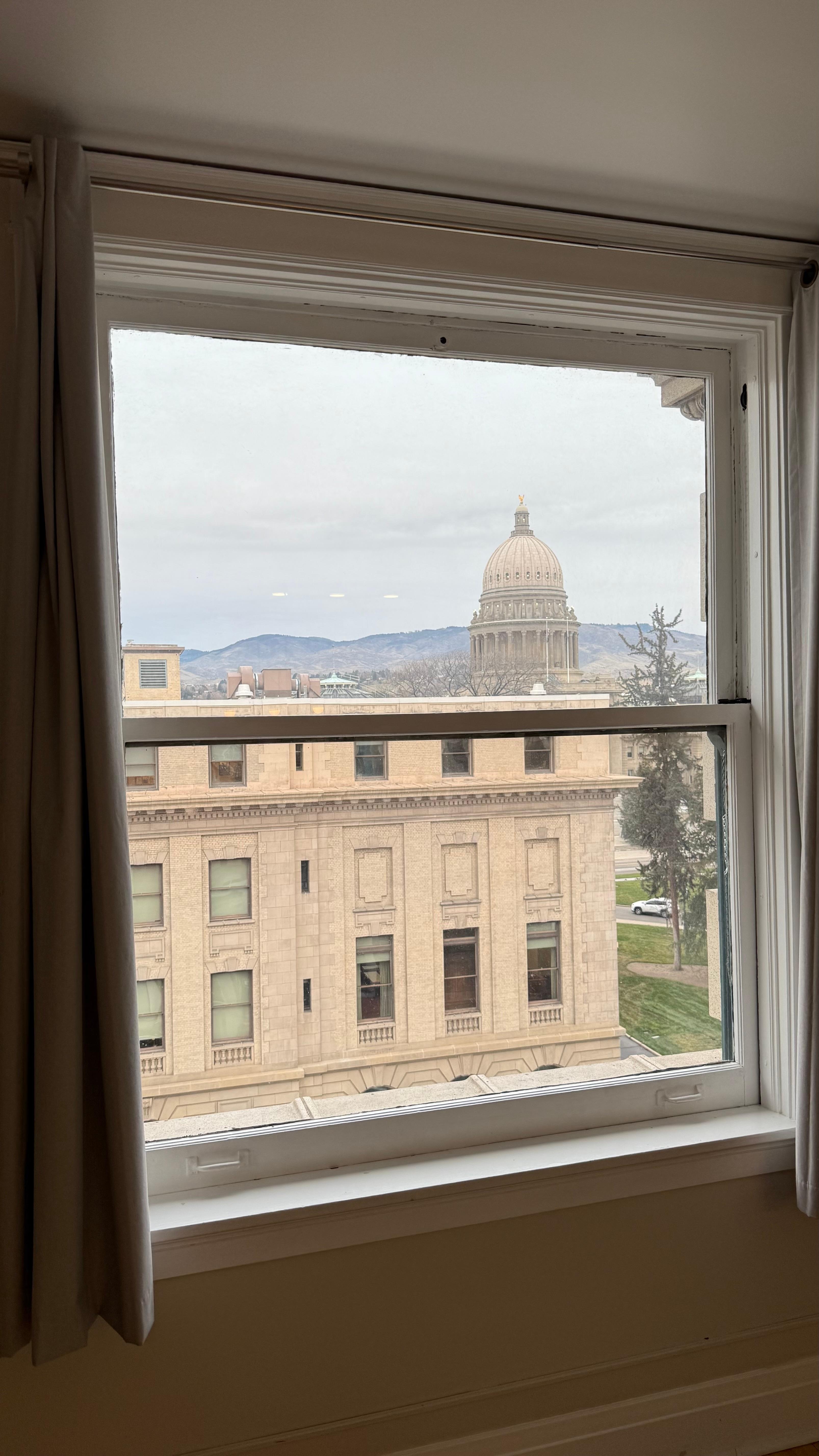 Our 6th floor view was awesome