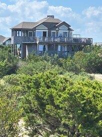 house from beach side