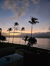 Morning sunrise from the lanai