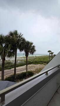 Last day, storm was coming in