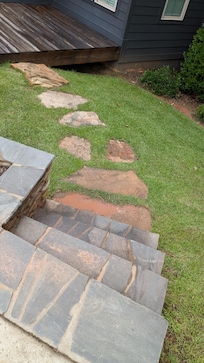 Steps and walkway access