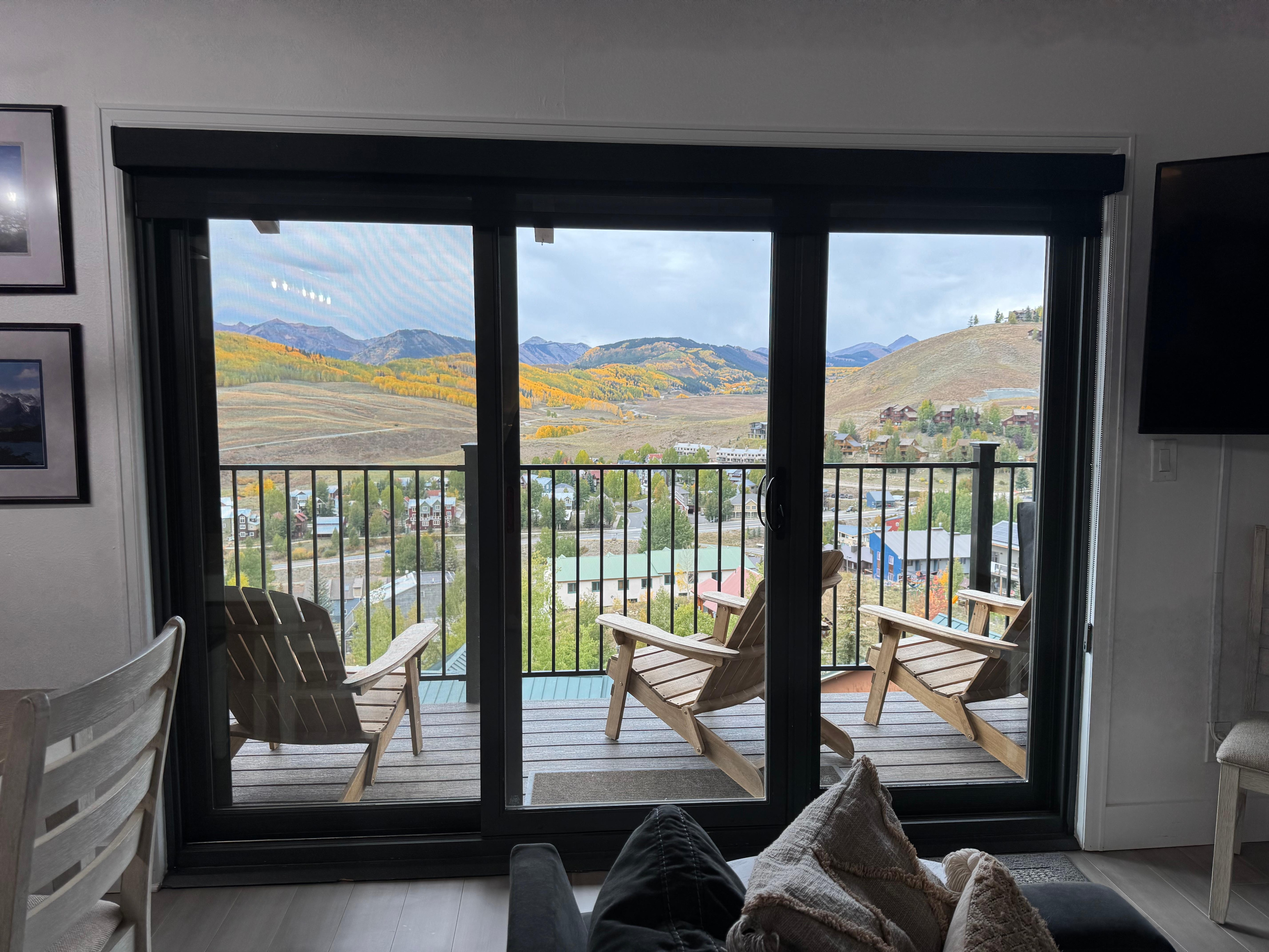 Fall colors from the living room 