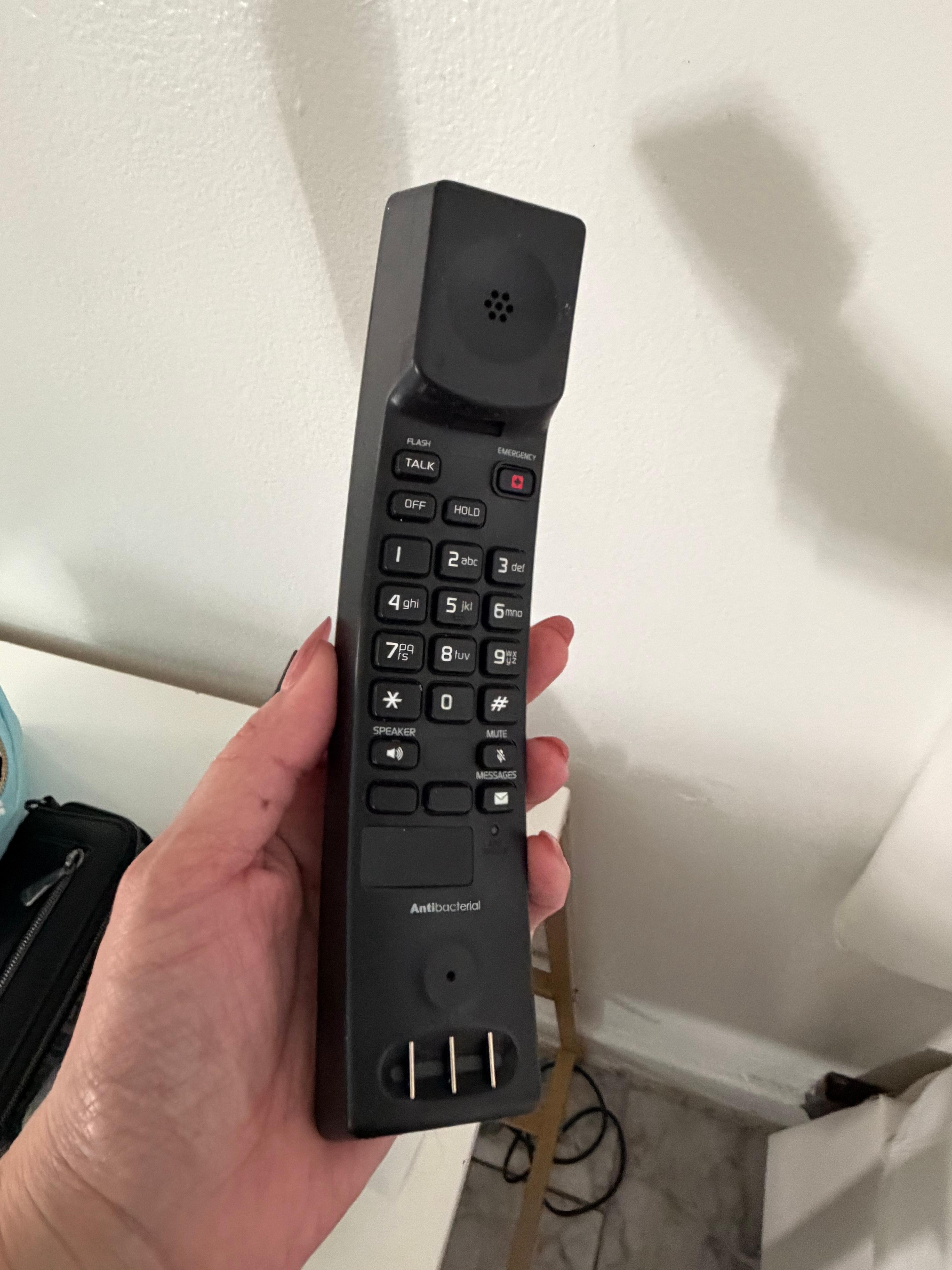 No way to contact the front dek. Use your cell phone