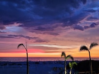 Room 216 balcony sunset
