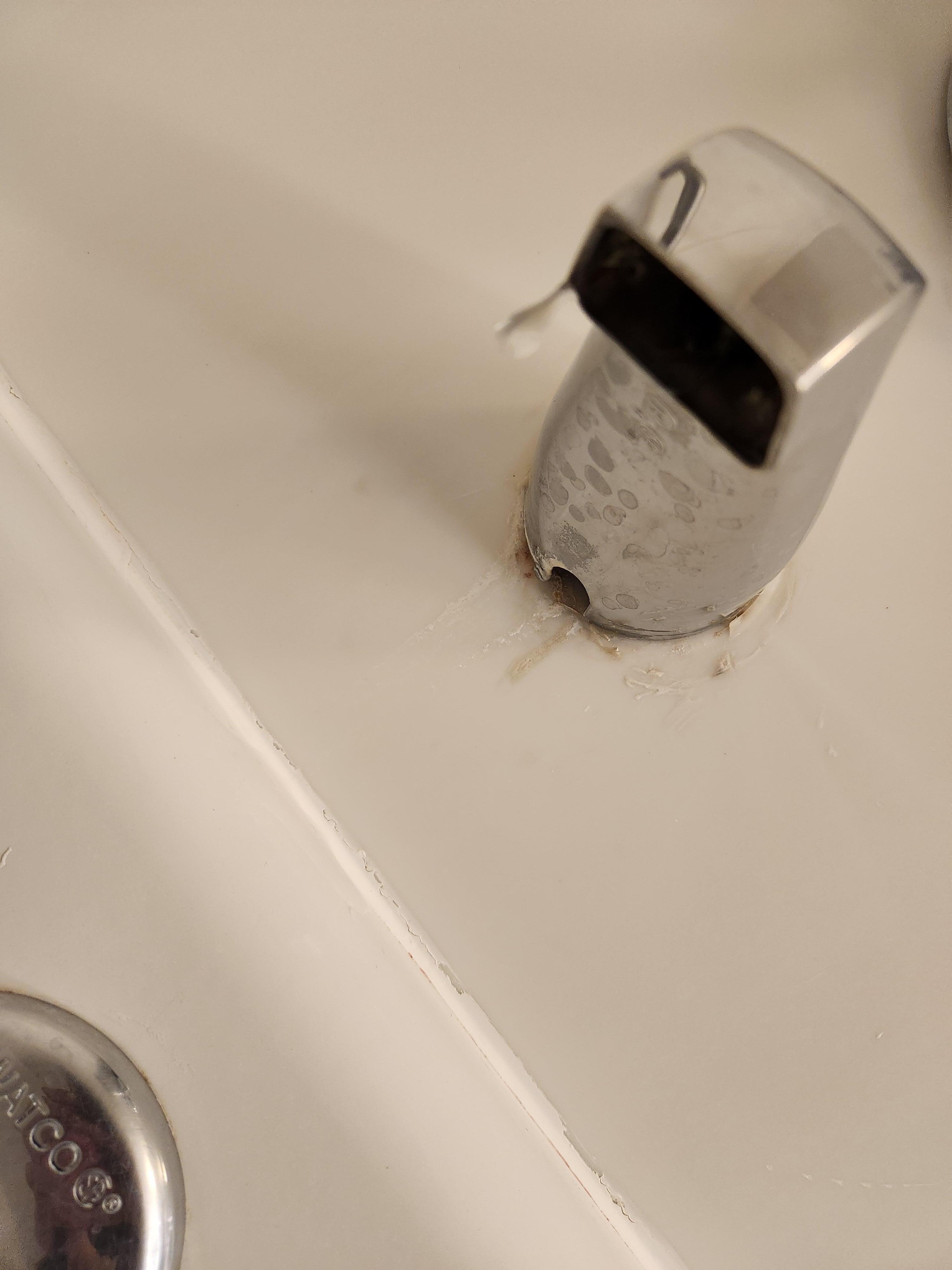 Moldy/drippy faucet