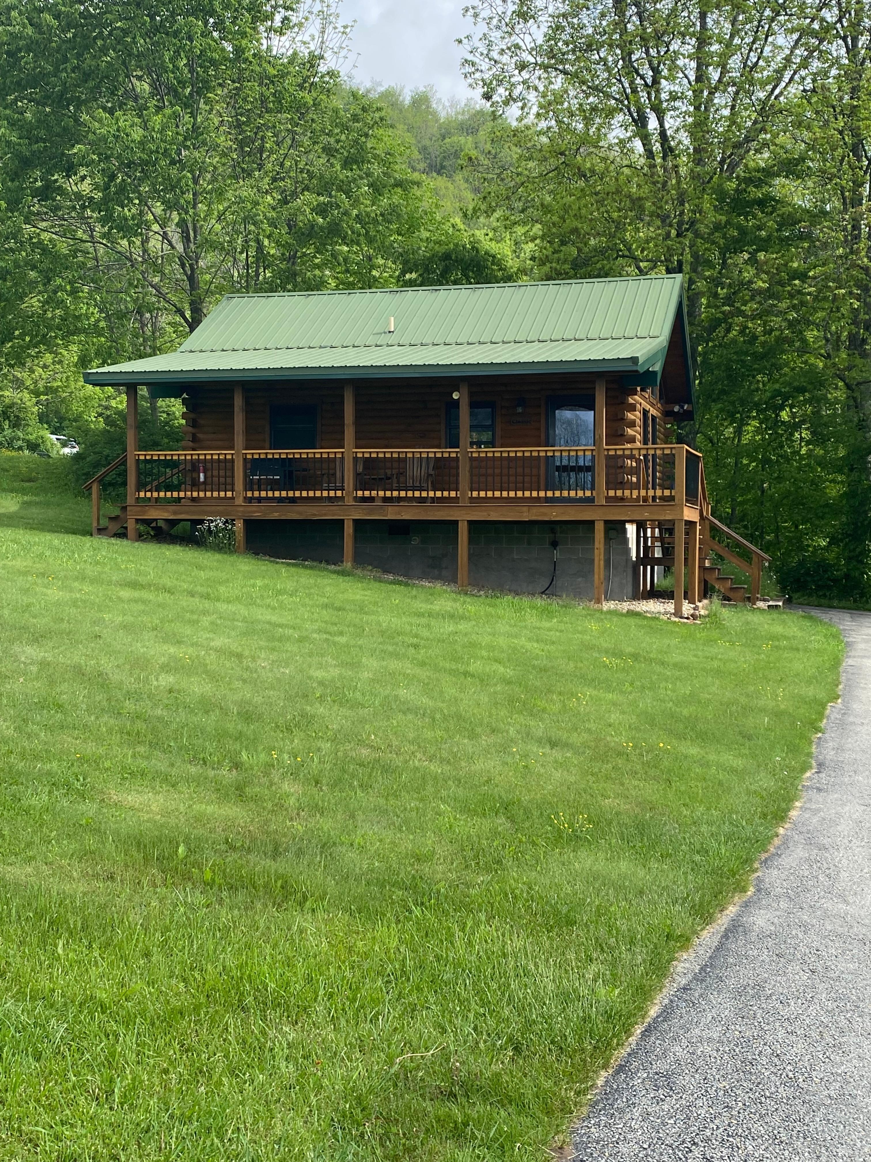 View of the cabin 