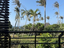 The view from our room’s balcony.