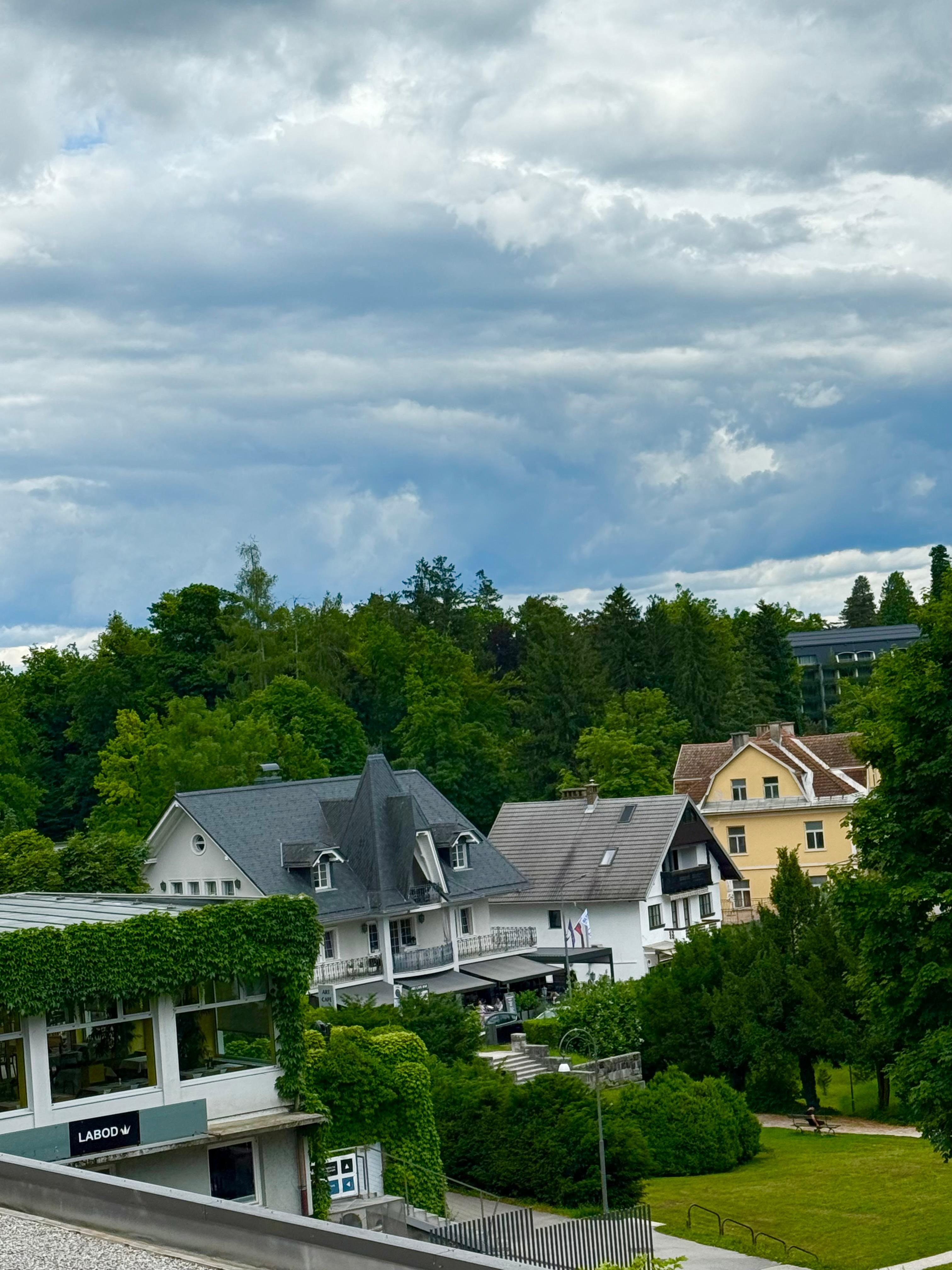 View from our lakeside room