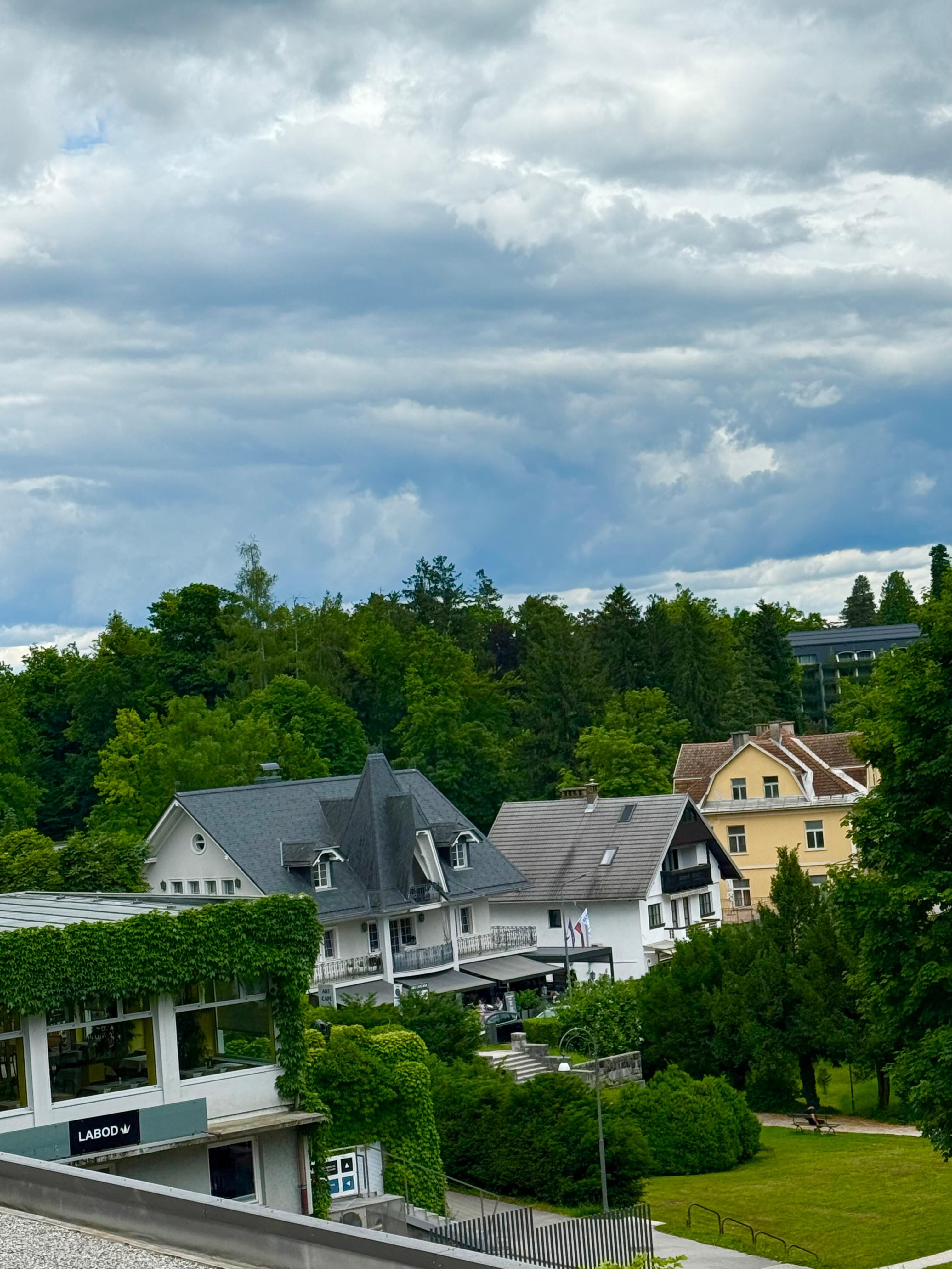 View from our lakeside room