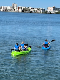 Kayaking fun!