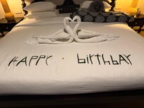 The night of my husband’s birthday