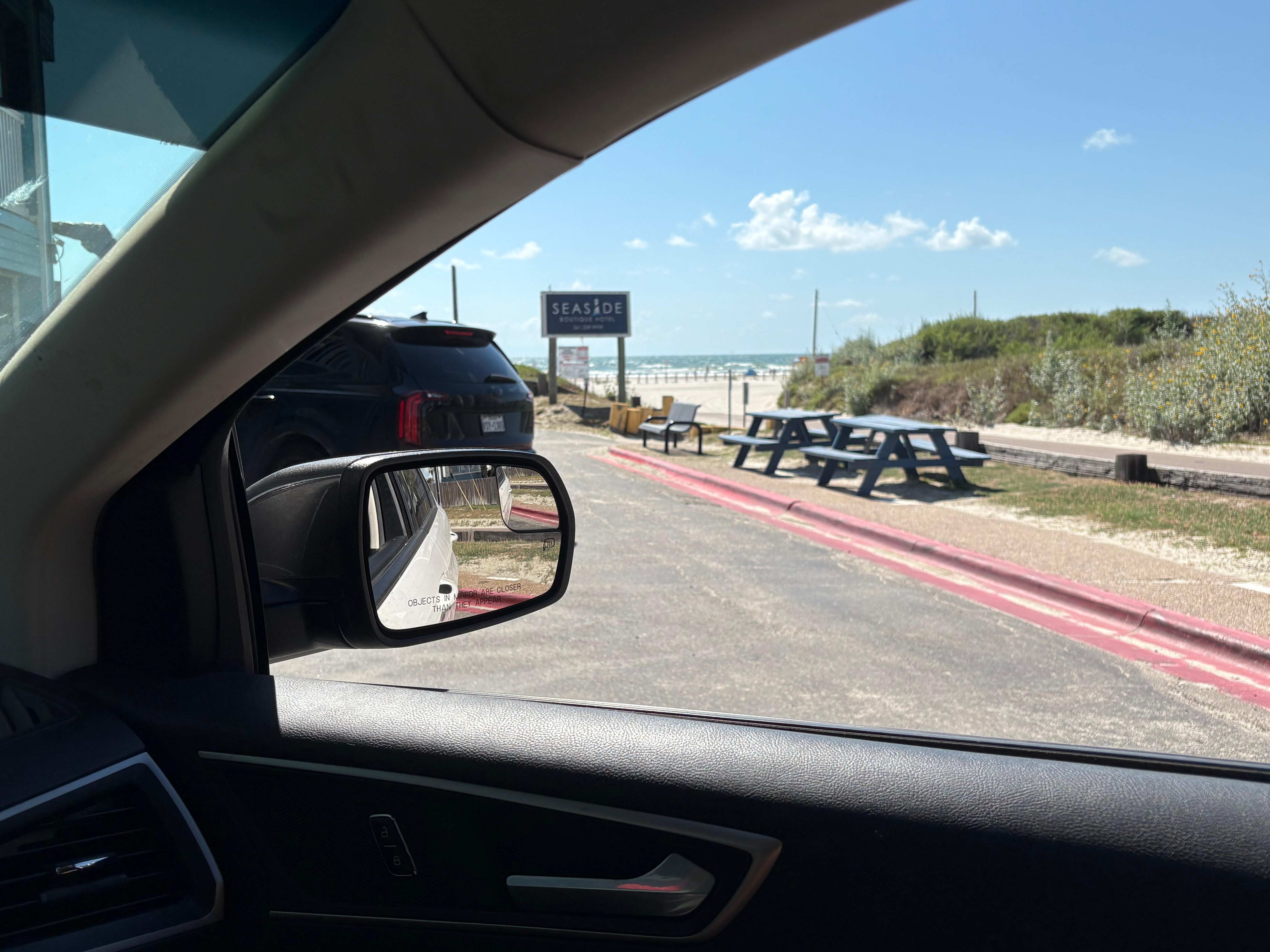 Photos from the room to the beach!  Super convenient!