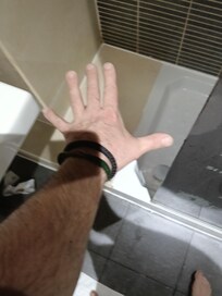 Imposible entrar en la ducha