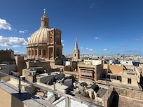 Näkymä kattoterassilta