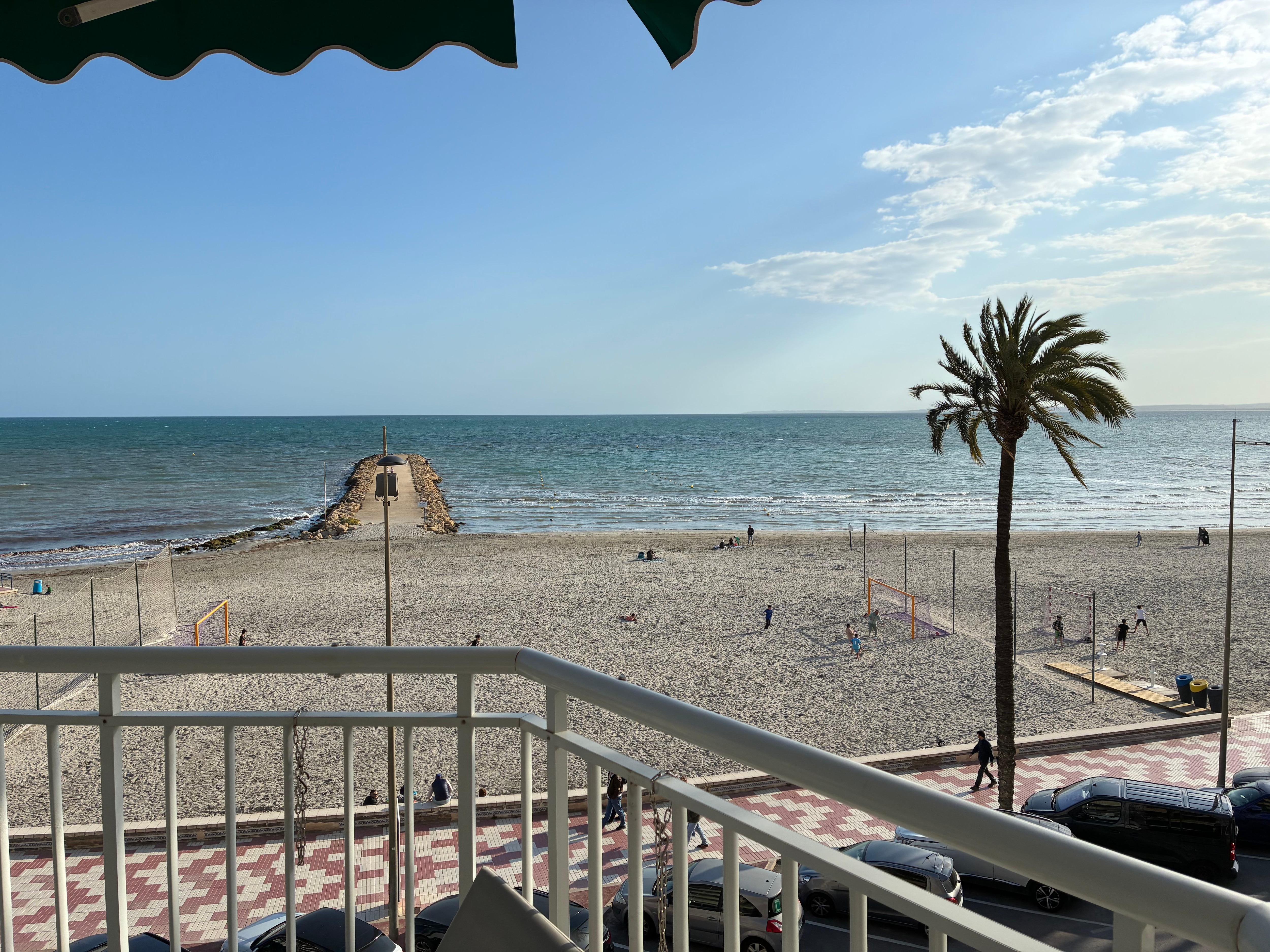 The noise was dreadful