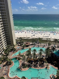 View from the balcony. So peaceful.