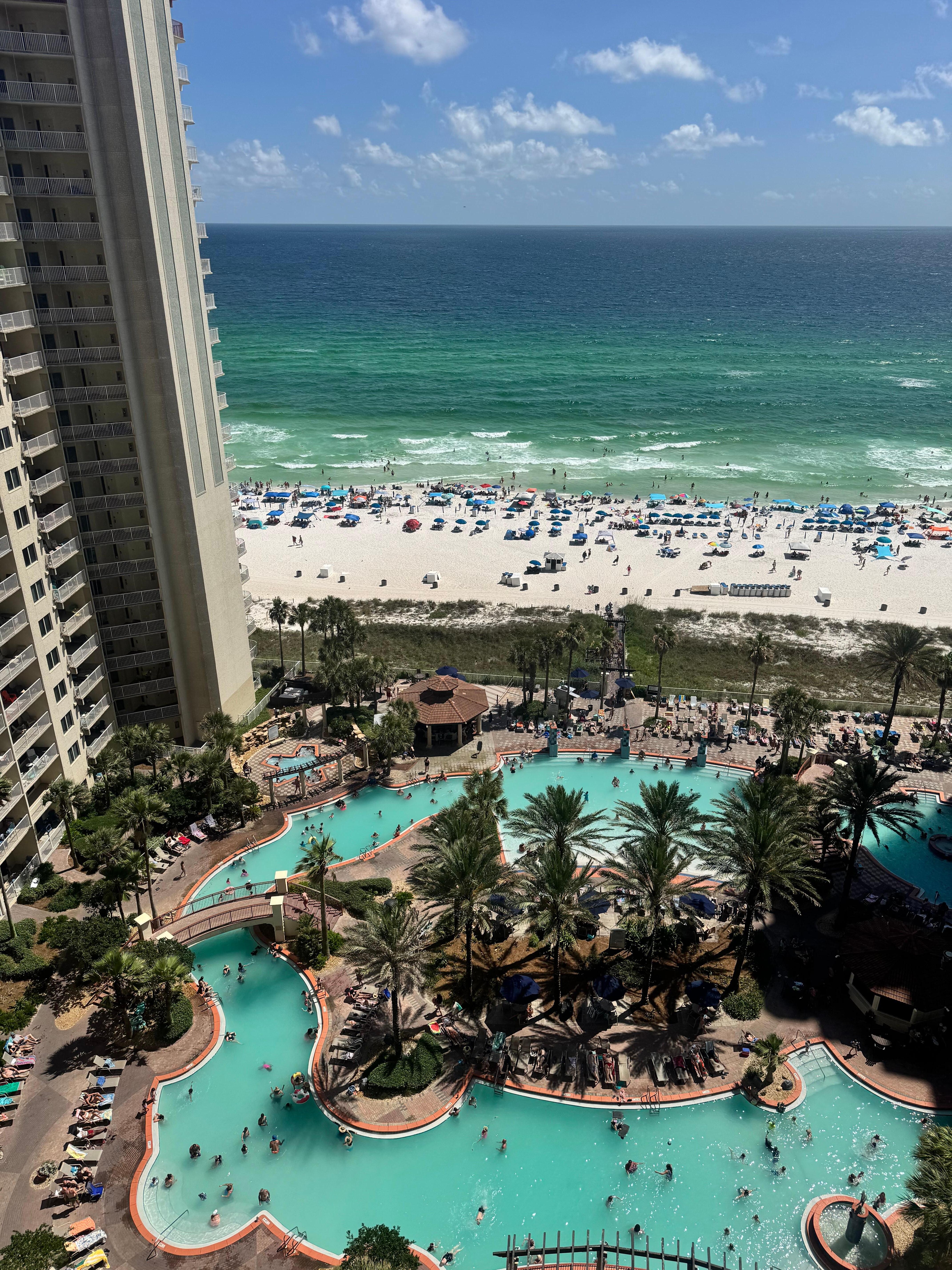 View from the balcony. So peaceful. 