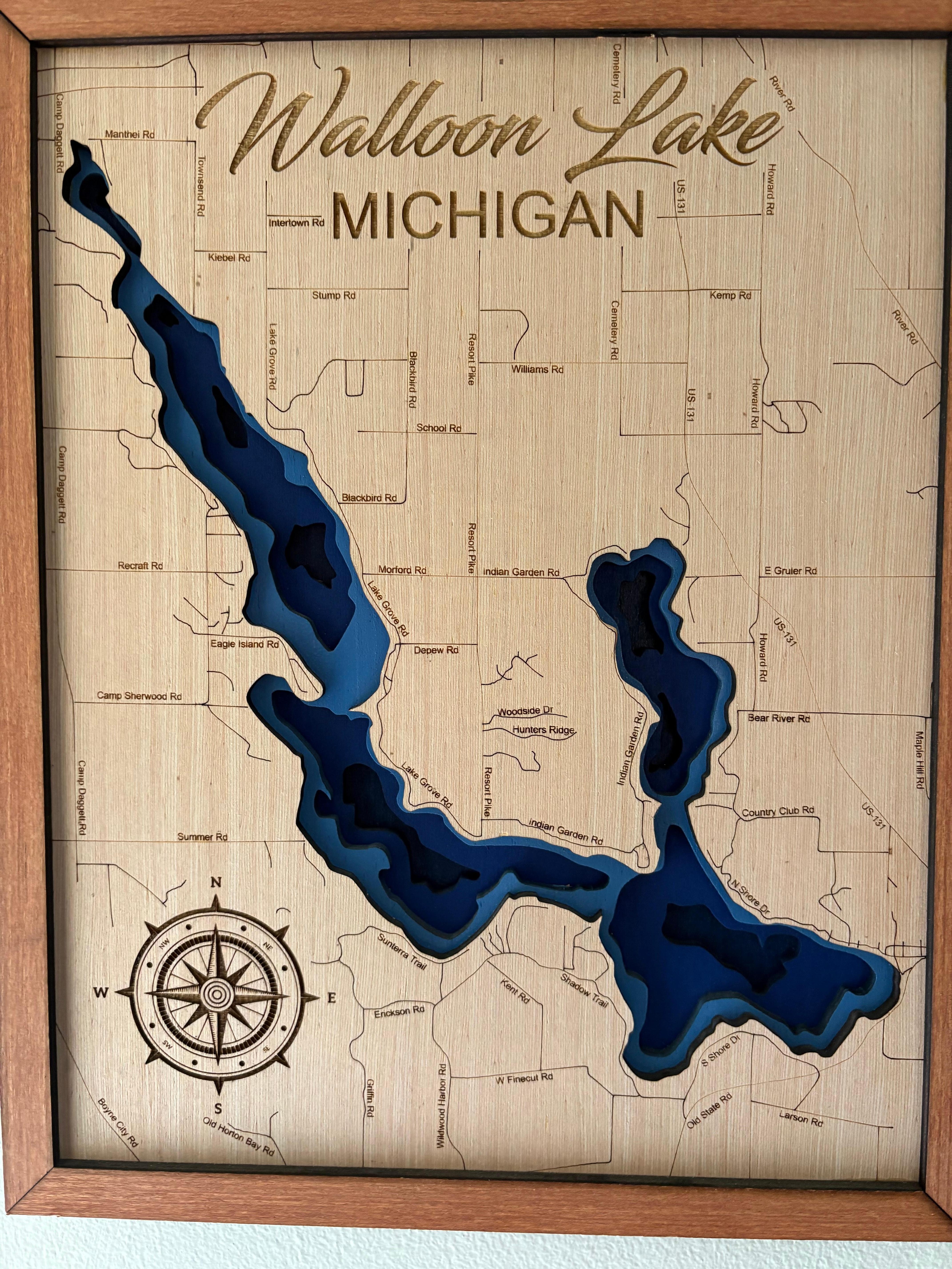 House located at the lower right on map. 