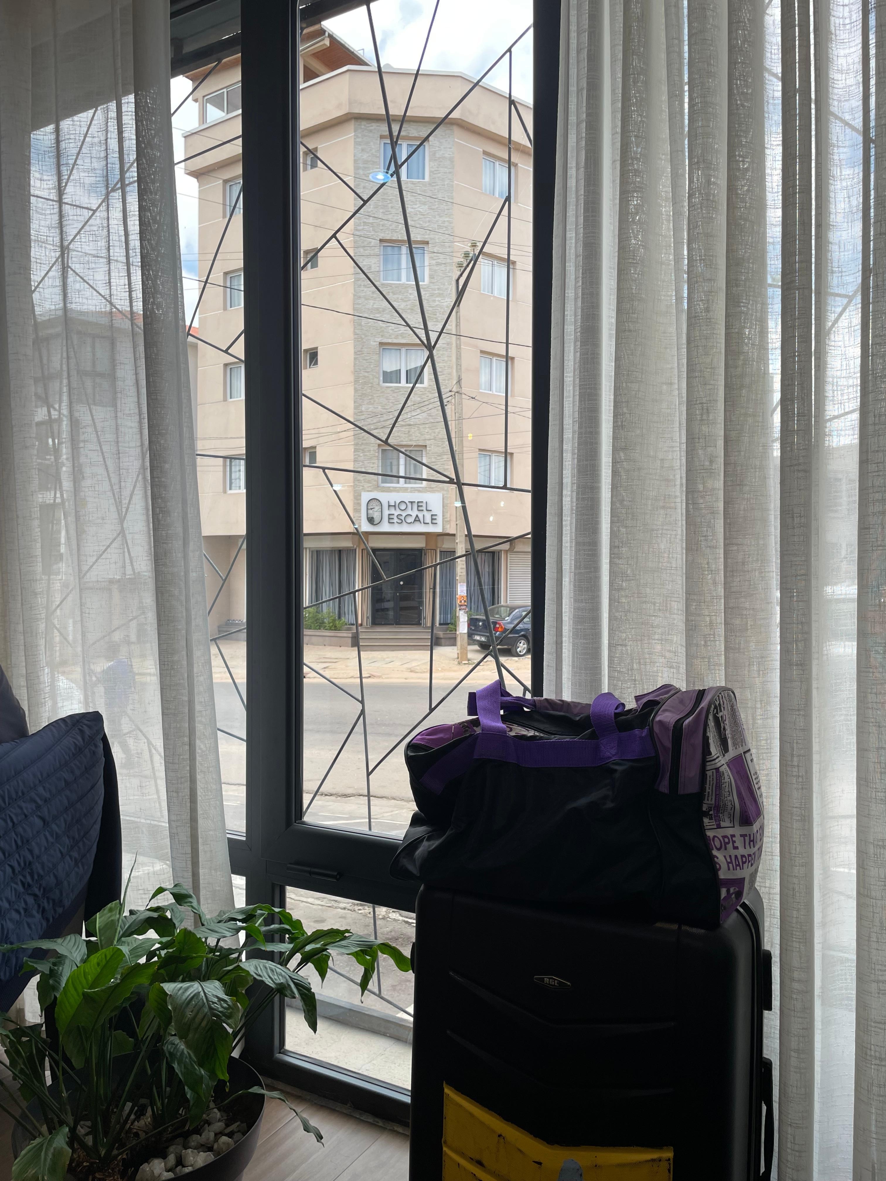 Das Hotel Escale von außen betrachtet