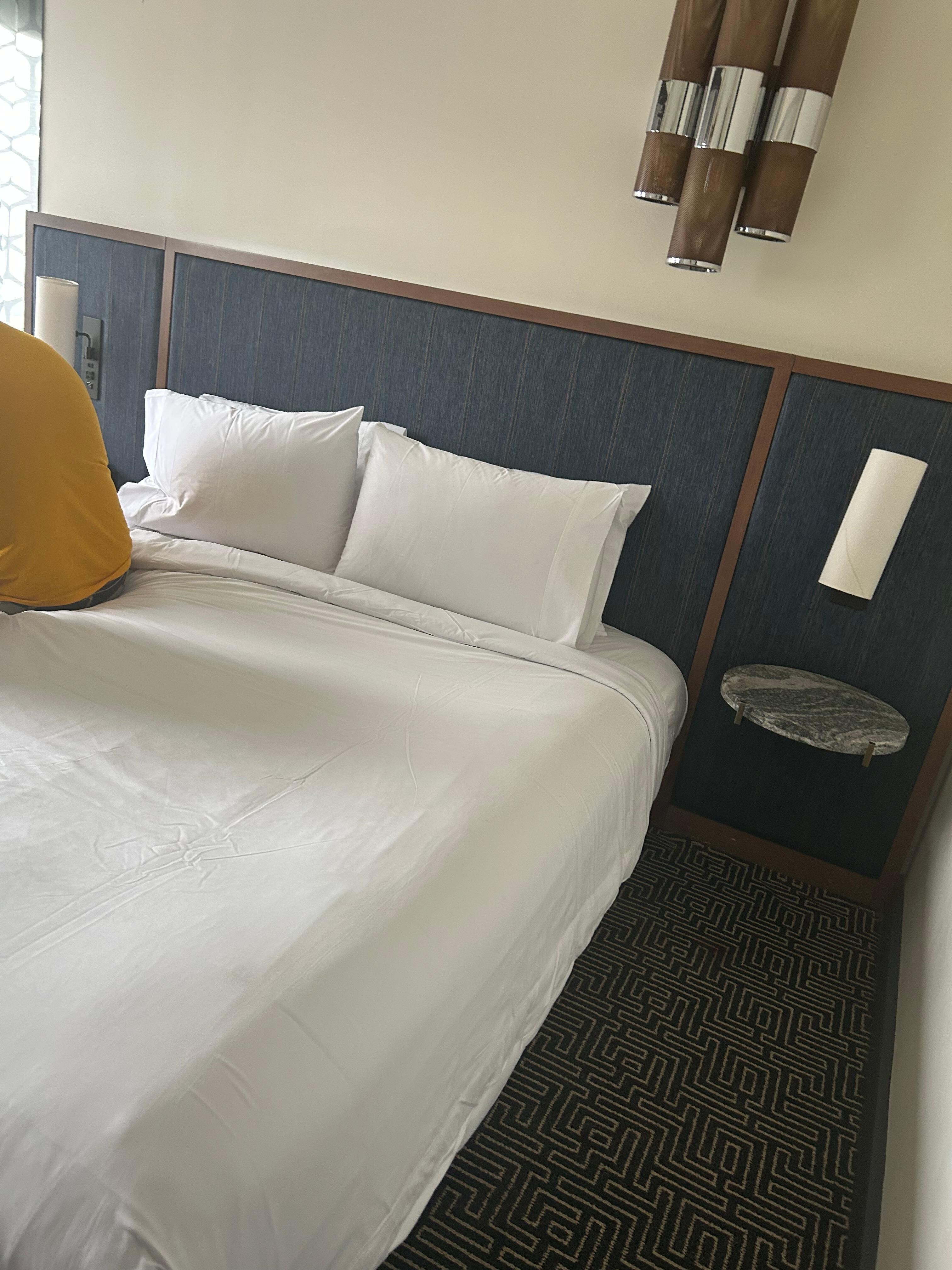 King bed.