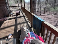 She loved sun bathing, and the peace that followed.