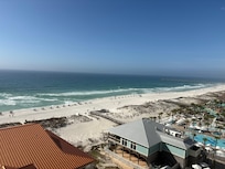 Looking west from balcony