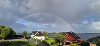 Ausblick vom Balkon