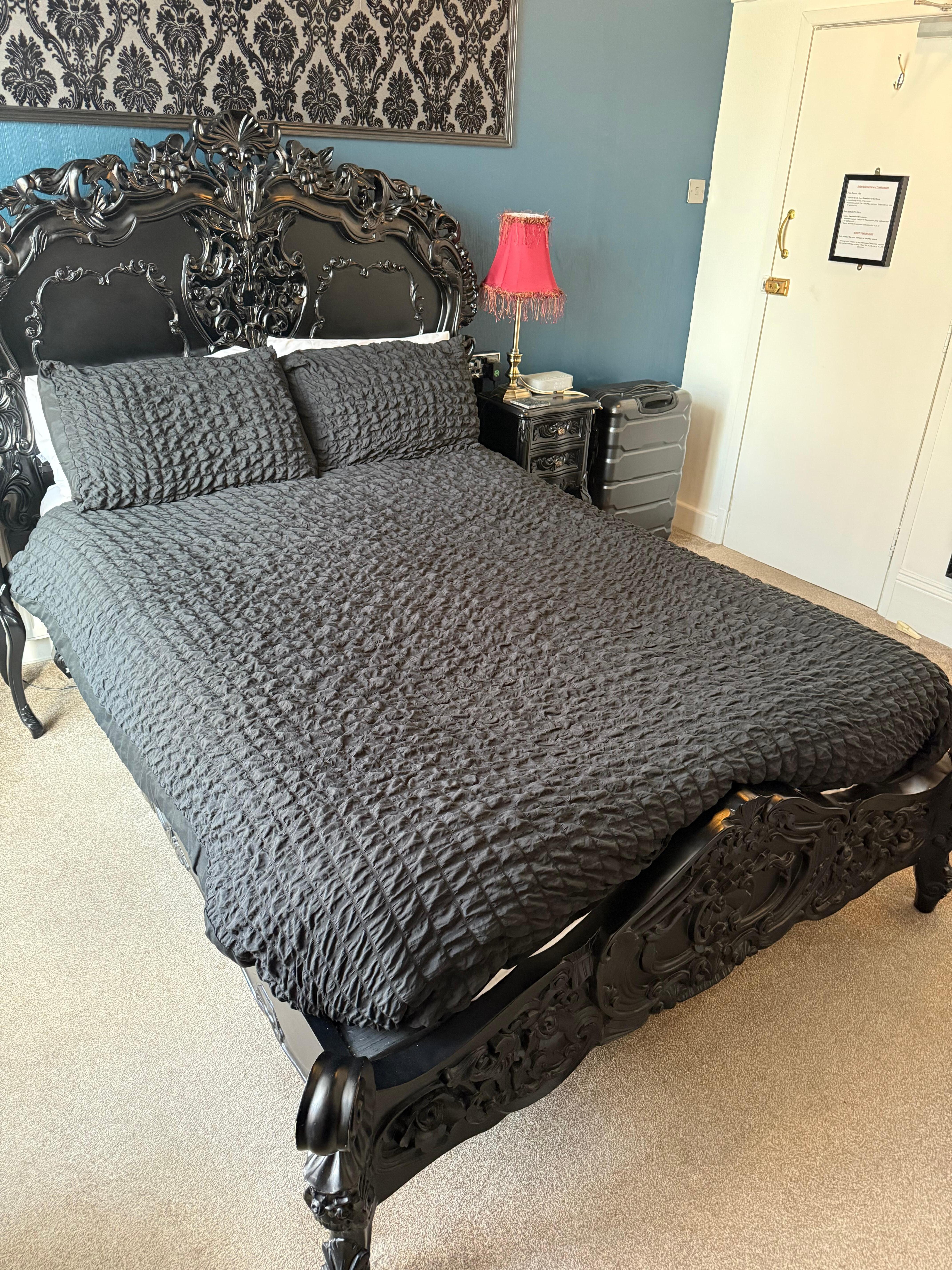 The bed 