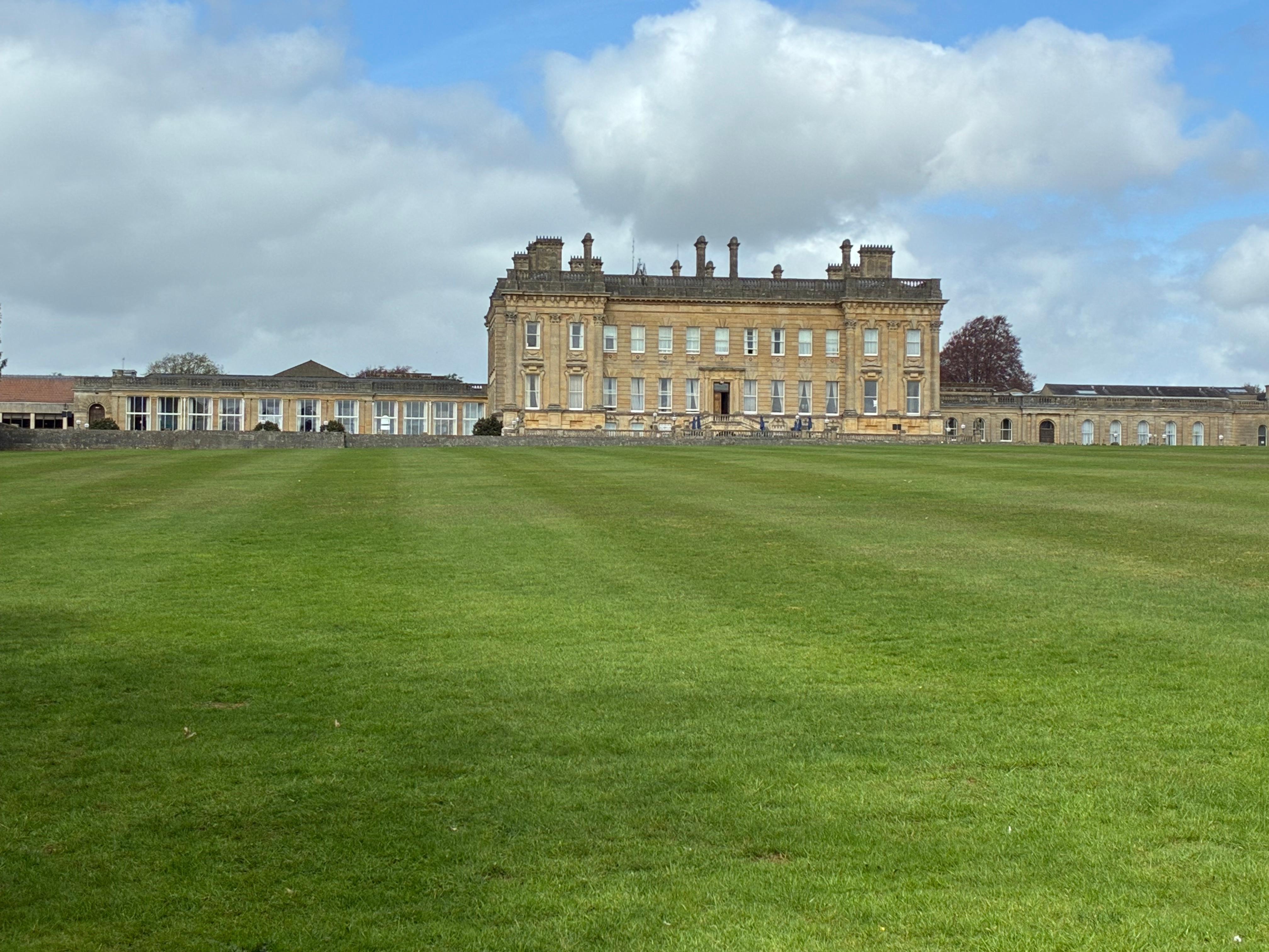 House and grounds rear view