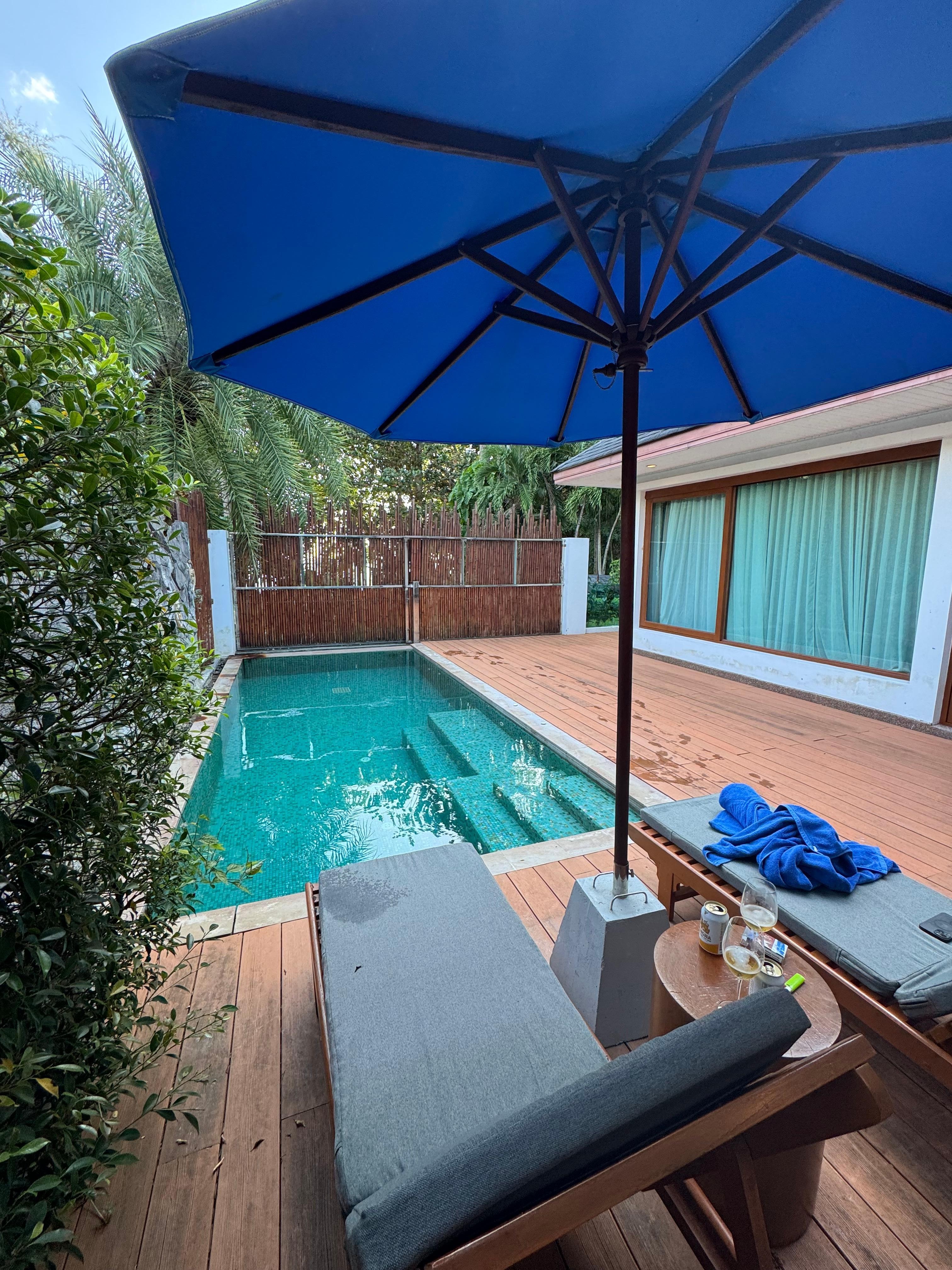 Troical villa private pool