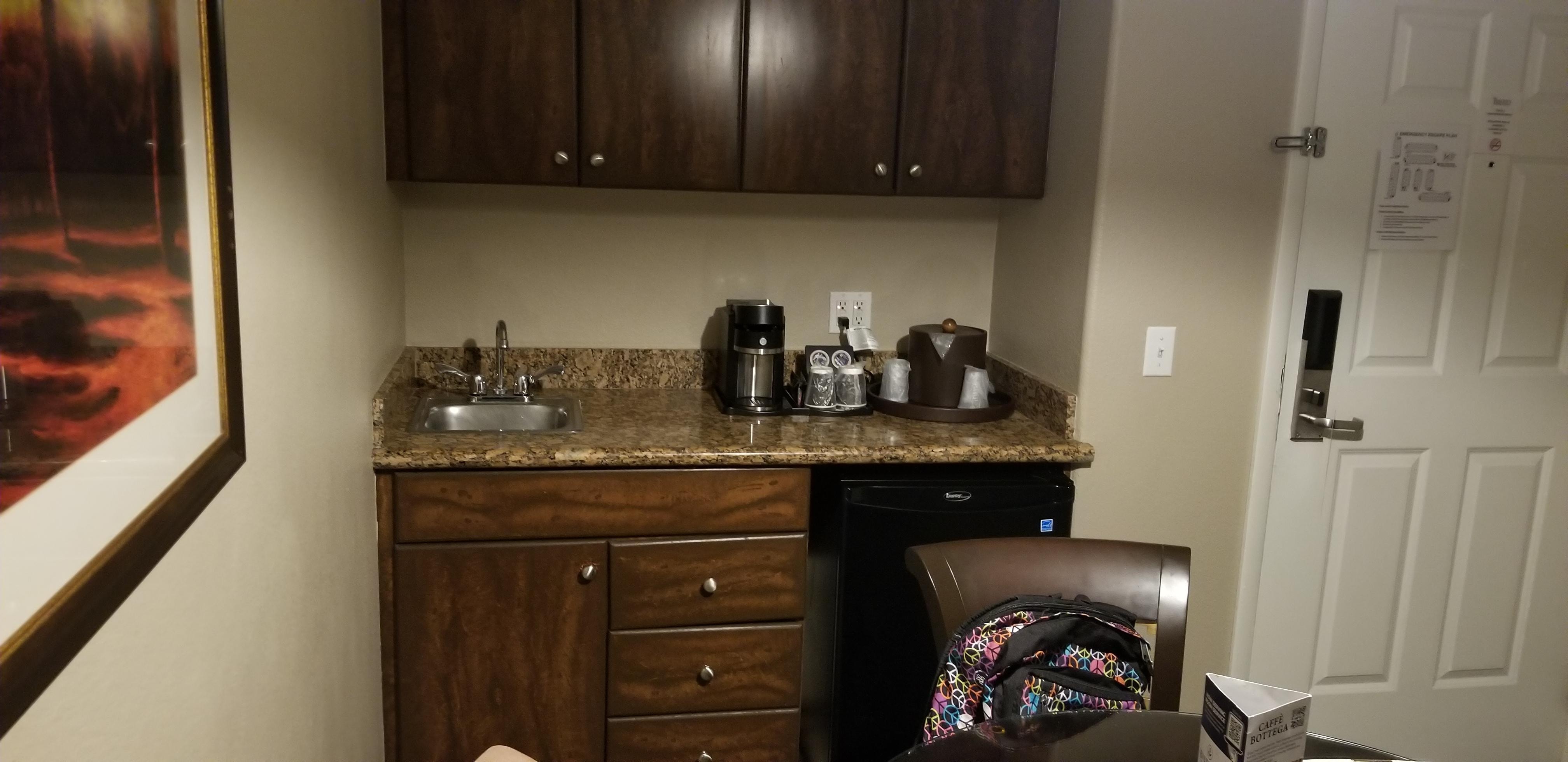 Kitchenette area