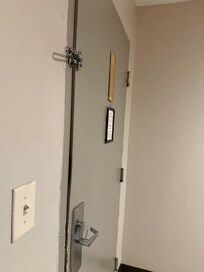 Door with gap would not completely close