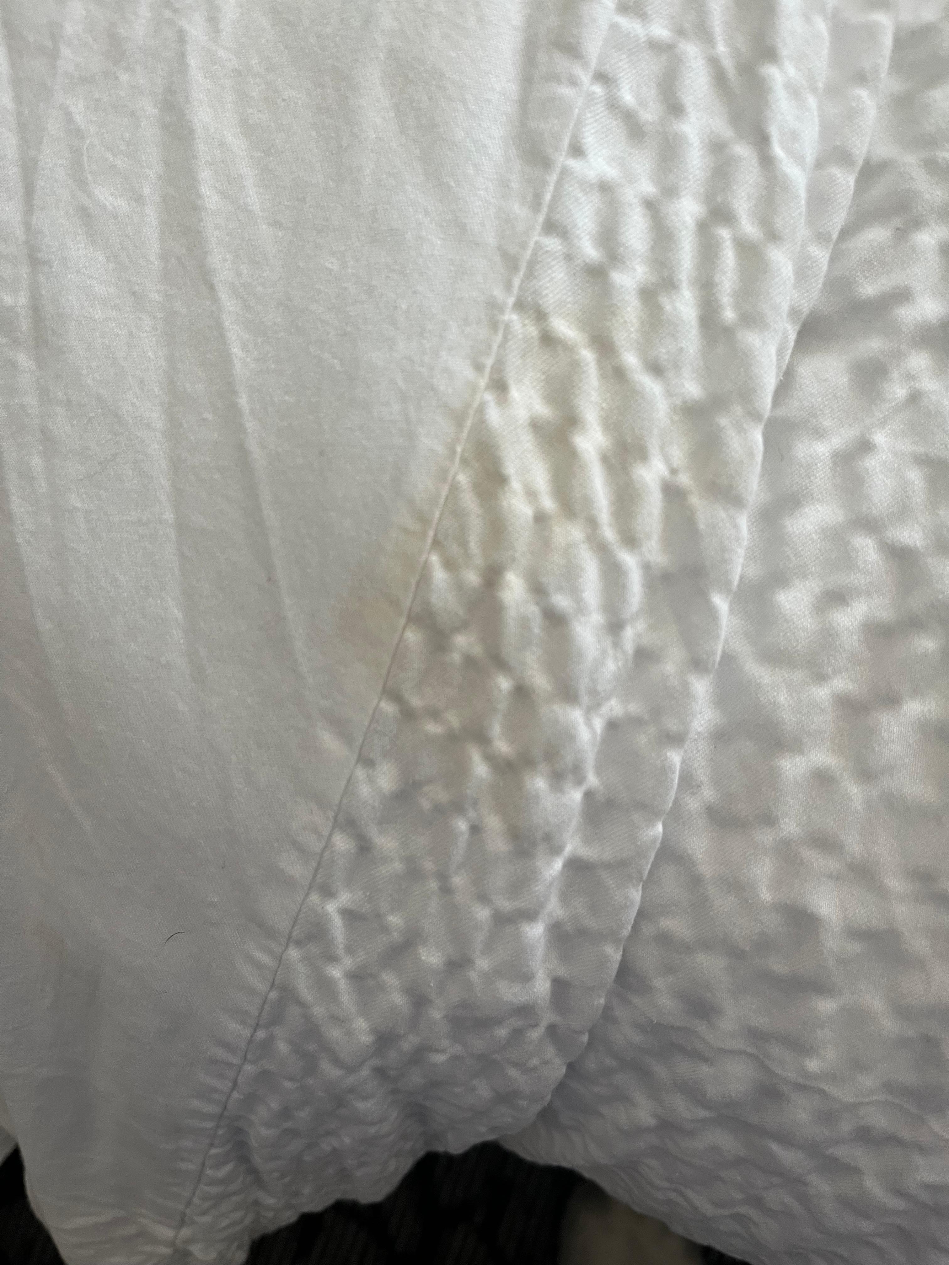Stain in bed sheet