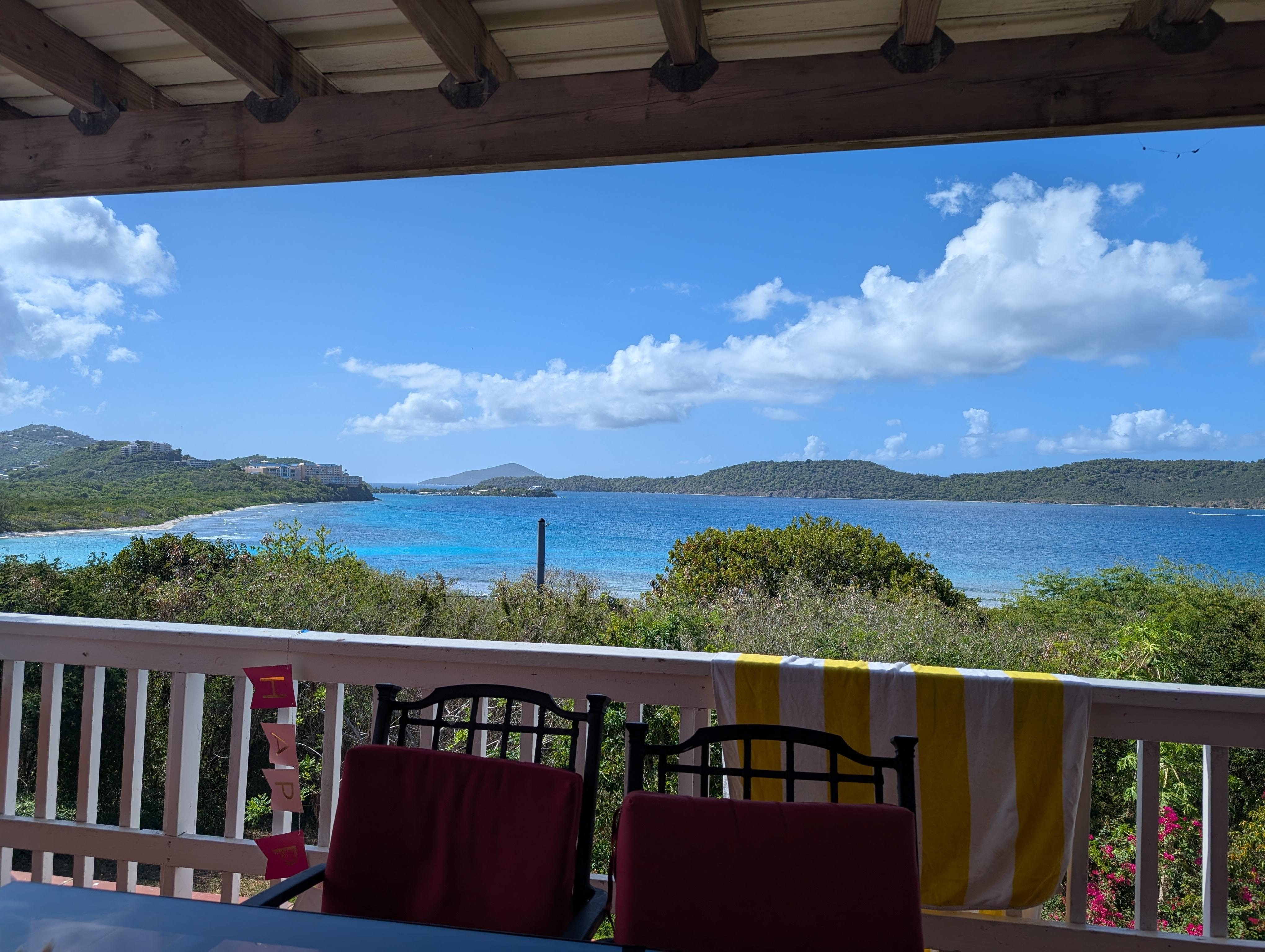 From porch dining table