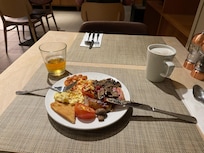 Breakfast was good!