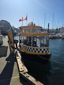 The harbour ferry was a fun way to come back from a walk to Fisherman's Wharf.