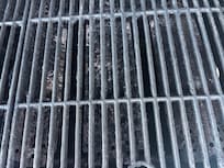 Uncleaned grill