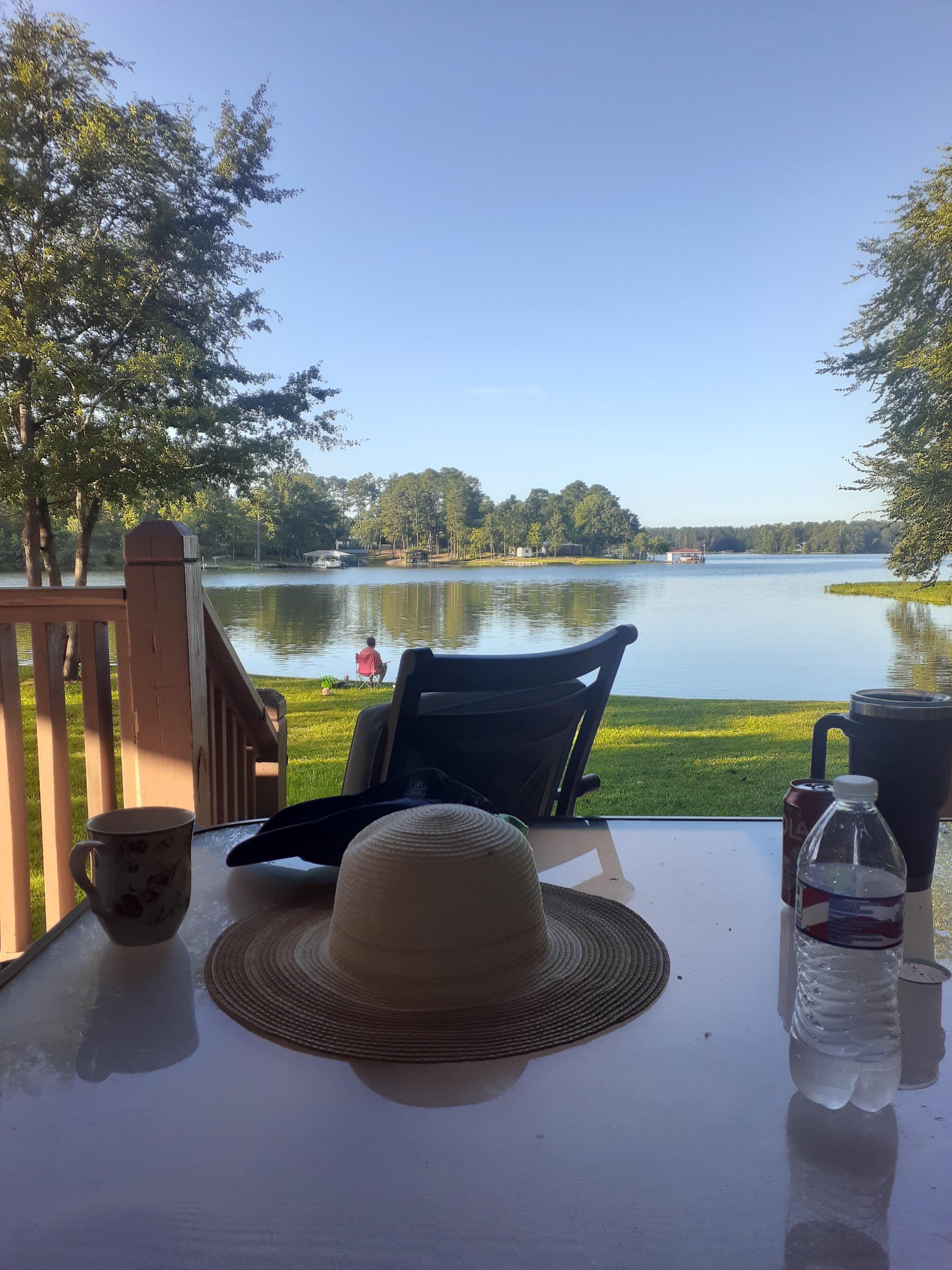 Back porch view