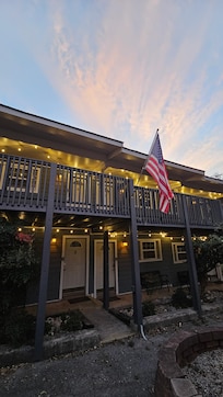 How it looks as the sunsets. (Didn't get to take a picture of their outdoor seating).