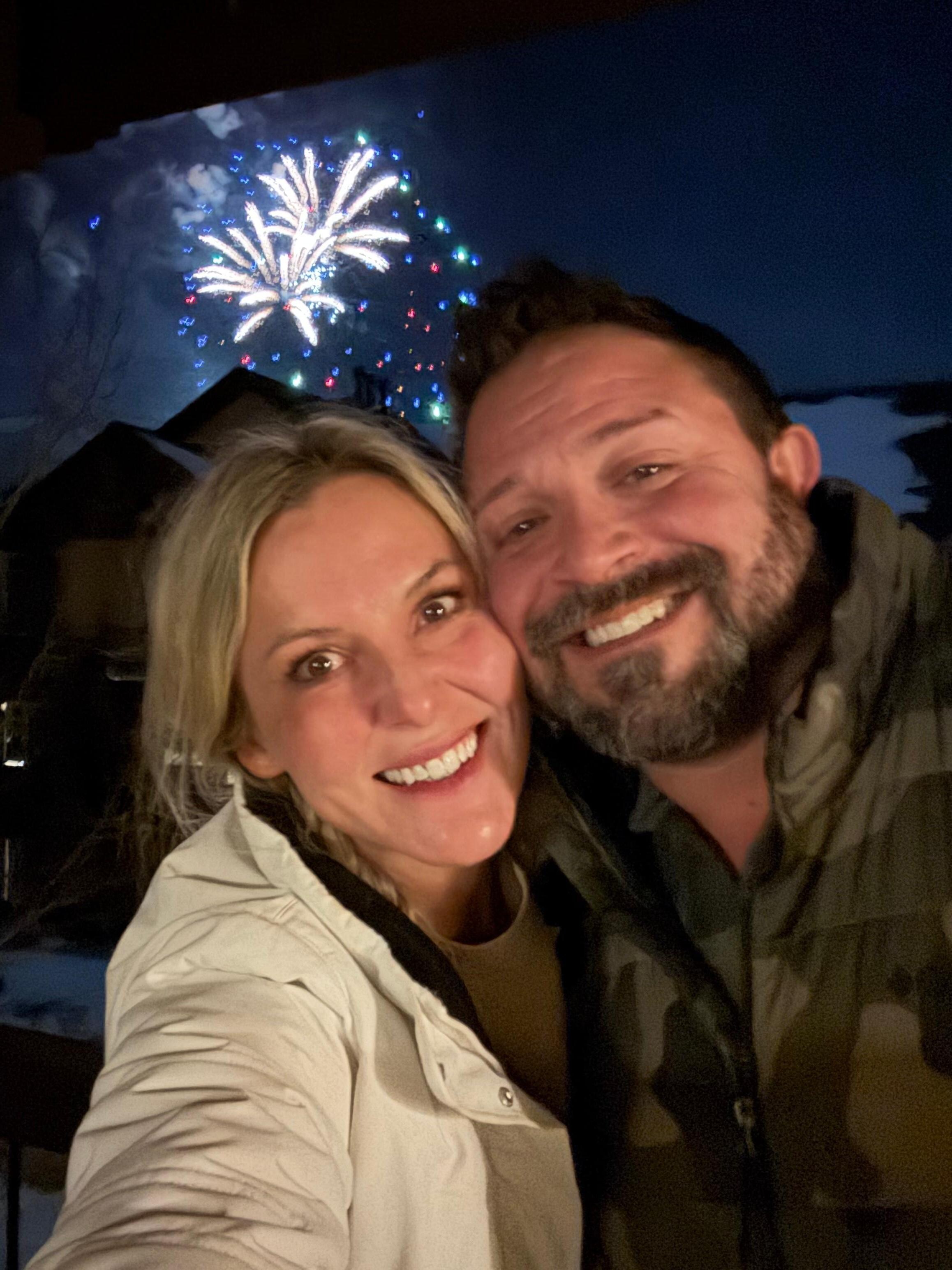 From the balcony of unit 732 on NYE 2025