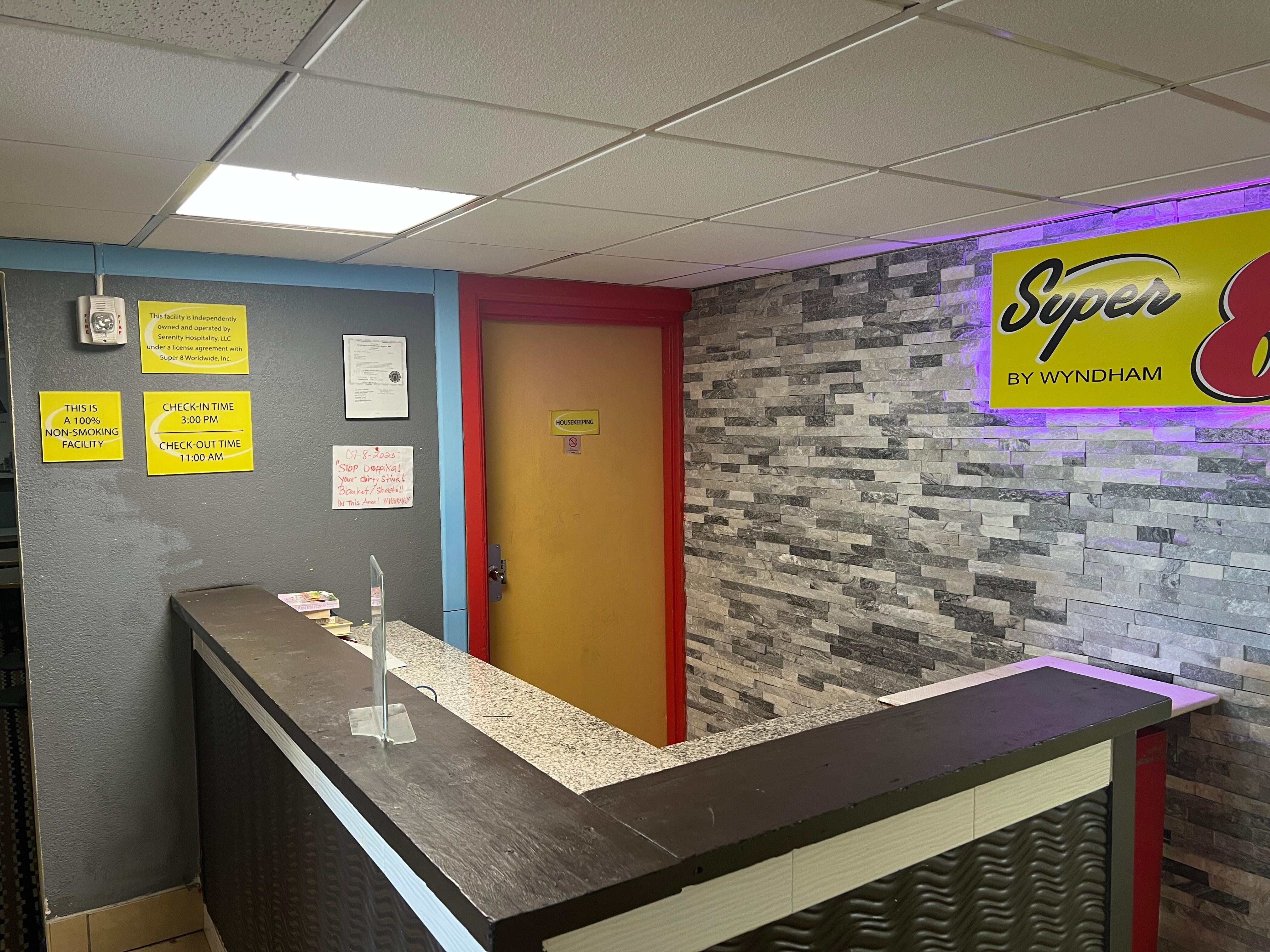 No longer the front desk