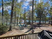 Lake view from the deck